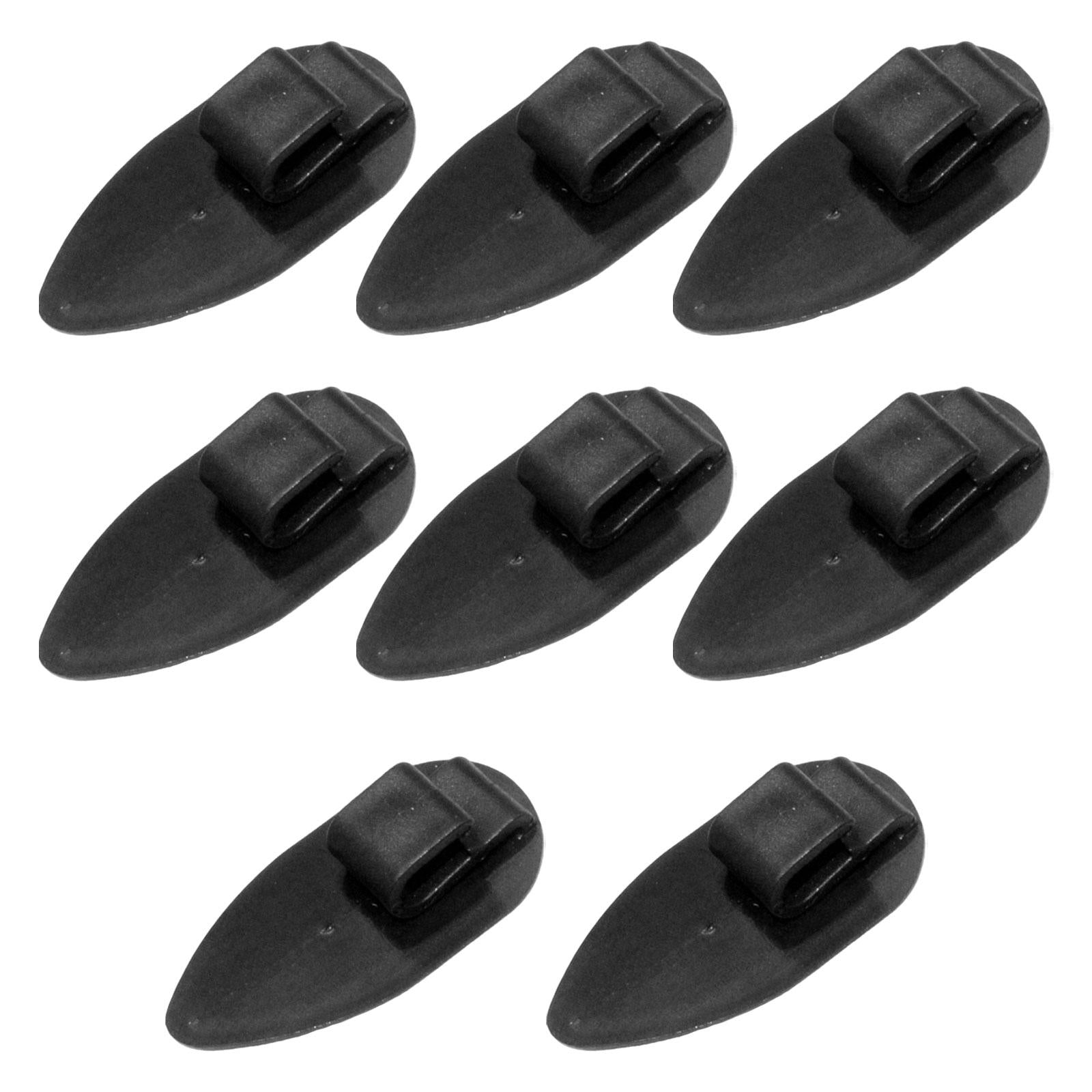 3x8x Car Floor Mat Clips Fixing Retainers for Car Mats Easy to Install
