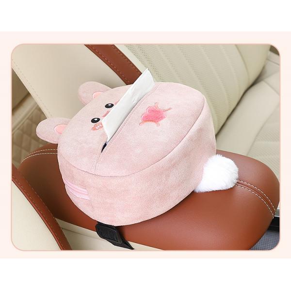 Cute Car Tissue Holder Soft Cartoon Car Tissue Holder for Bathroom Auto Style A