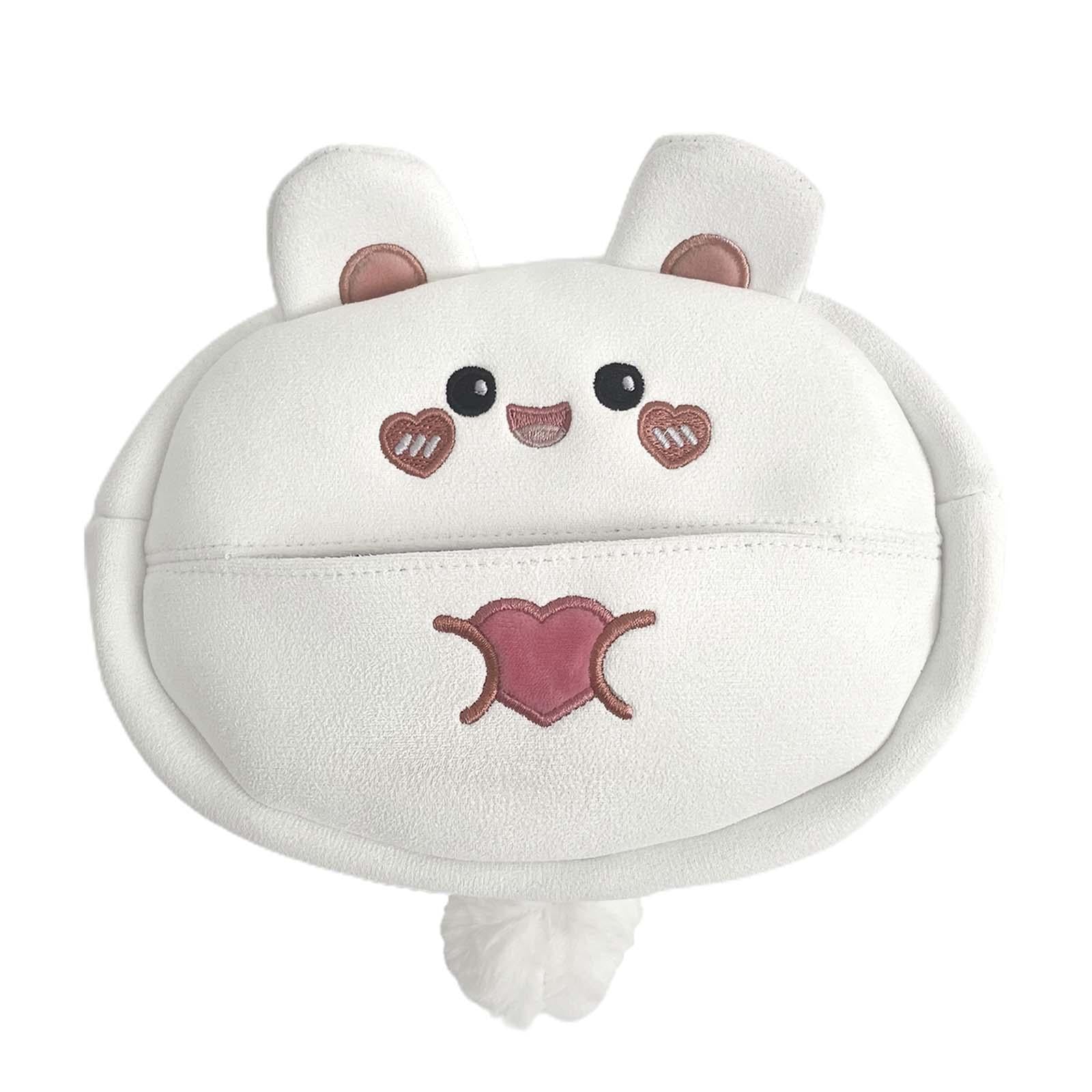 Cute Car Tissue Holder Soft Cartoon Car Tissue Holder for Bathroom Auto Style B