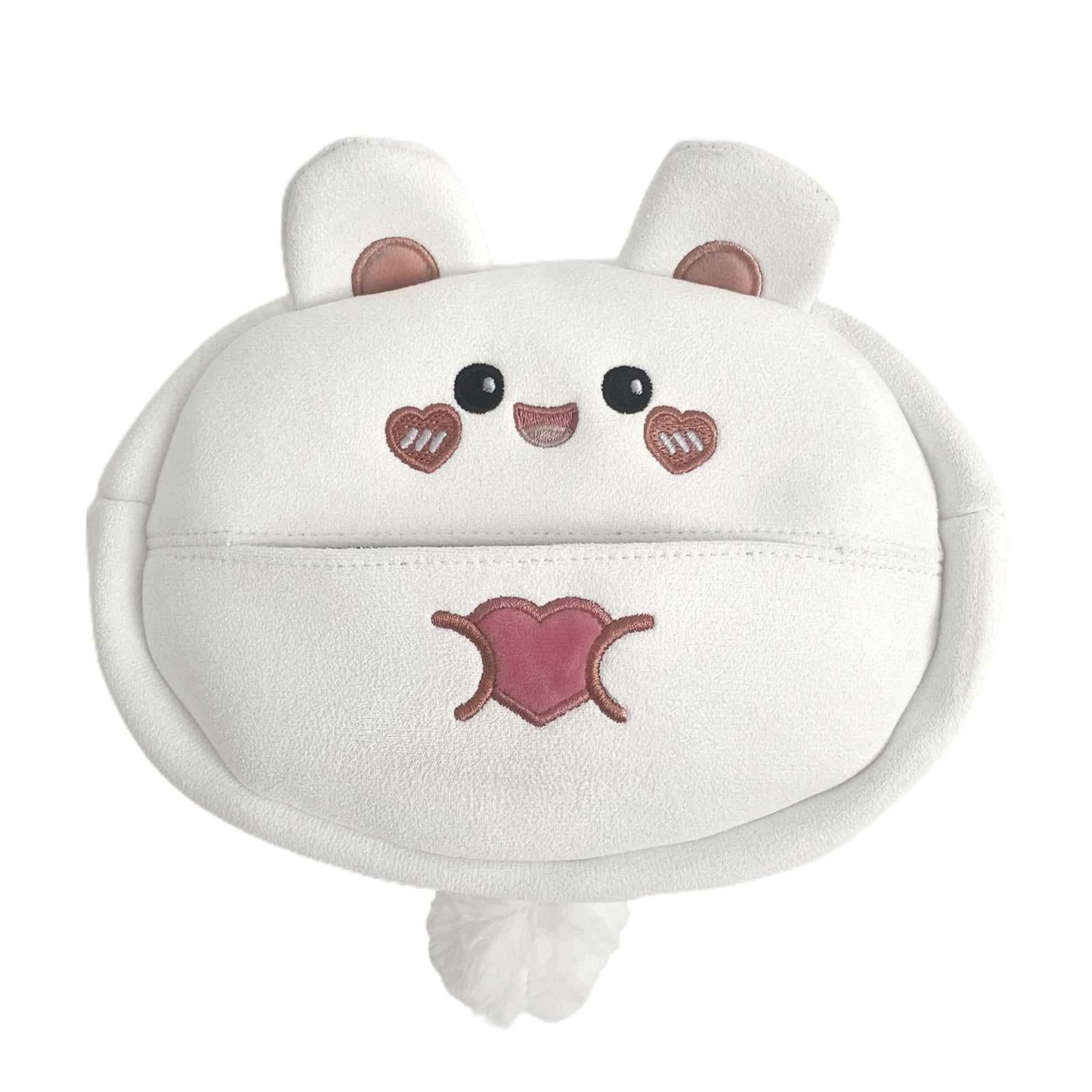 Cute Car Tissue Holder Soft Cartoon Car Tissue Holder for Bathroom Auto Style B