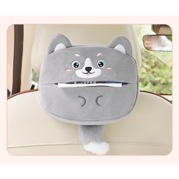 Cute Car Tissue Holder Soft Cartoon Car Tissue Holder for Bathroom Auto Style D