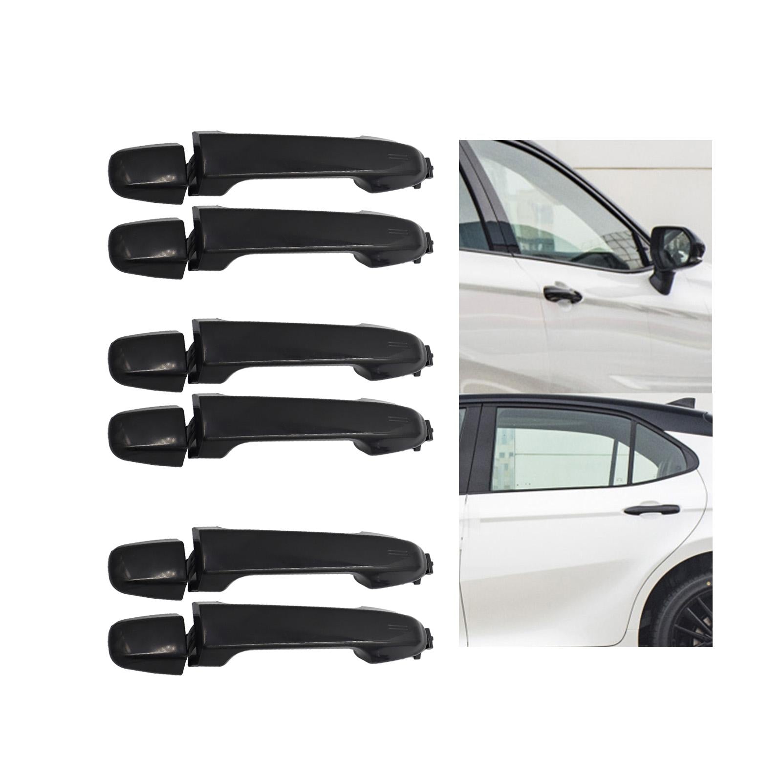 2x Door Handle Automotive Accessory for Toyota Camry Direct Replacement Rear left right