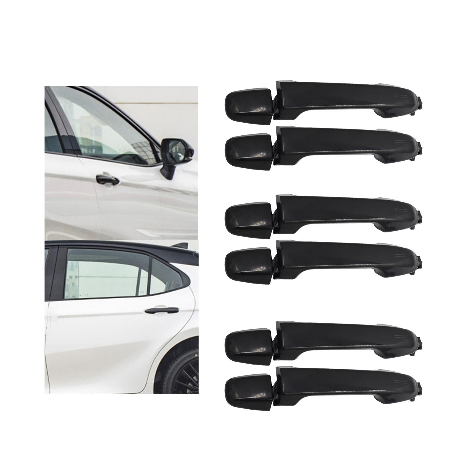 2x Door Handle Automotive Accessory for Toyota Camry Direct Replacement Rear left right
