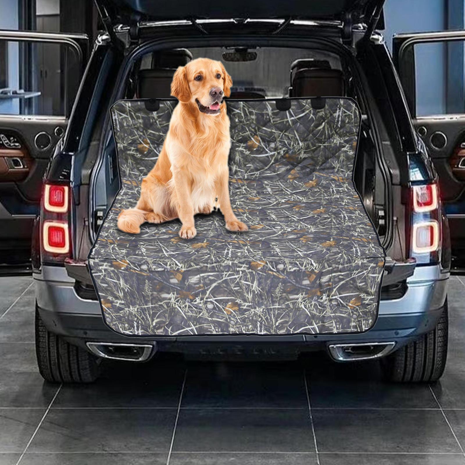 Car Dog Seat Protector Cargo Cover Liner 268x140cm Sturdy Tear Resistant Reed Camouflage