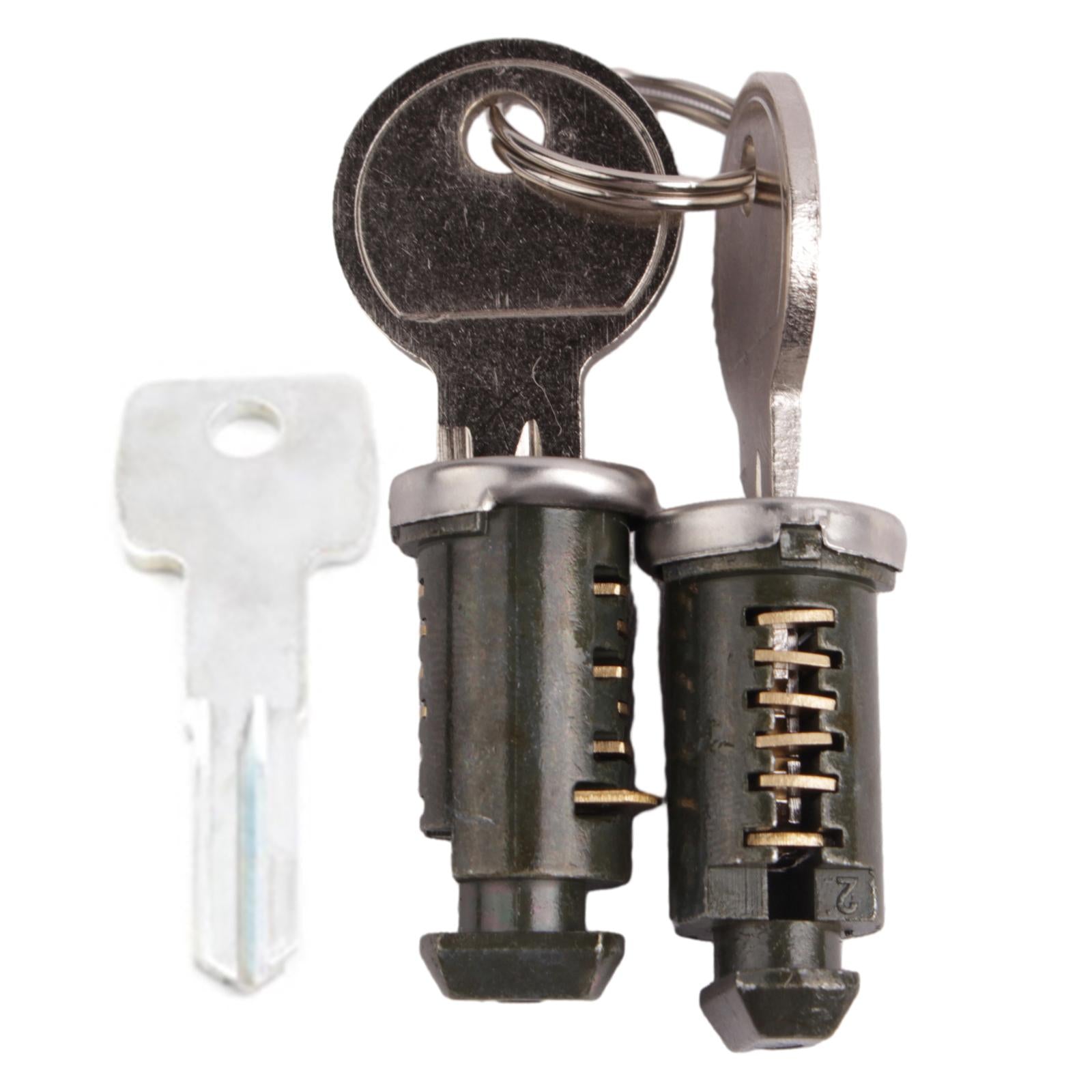 2xLock Cylindes Car Rack Parts Professional Rooftop Cargo Rack Locks Accessory