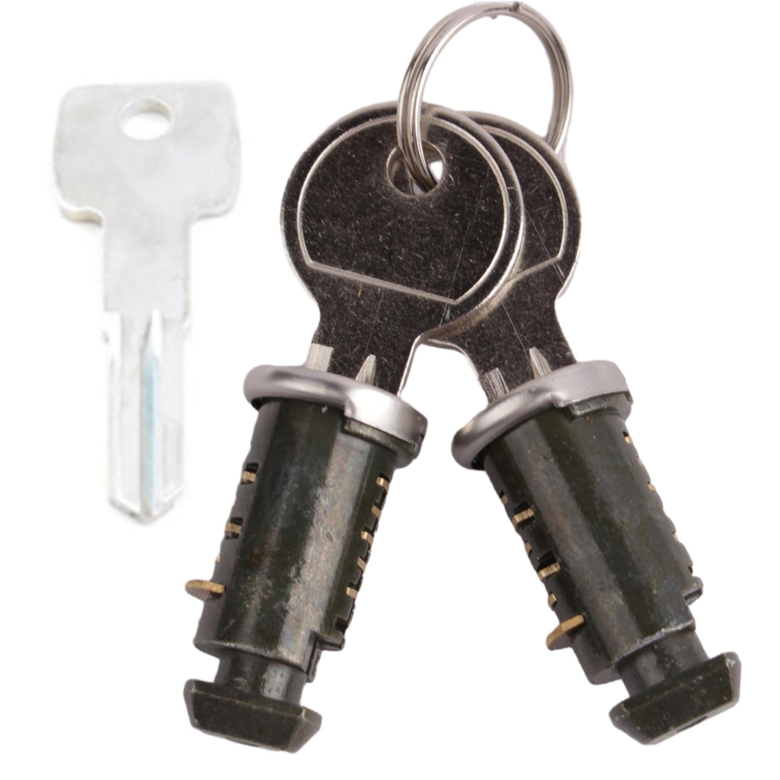 2xLock Cylindes Car Rack Parts Professional Rooftop Cargo Rack Locks Accessory