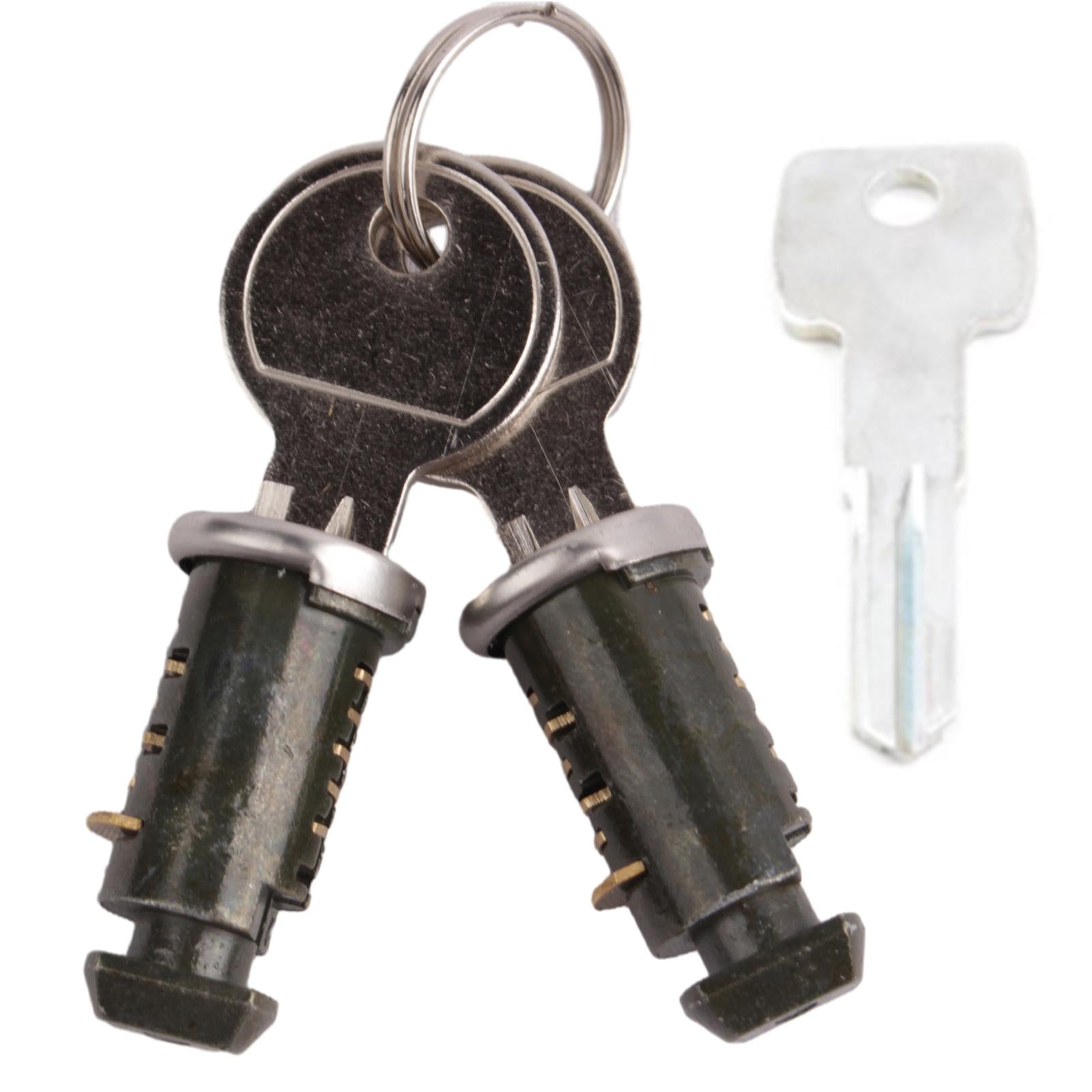 2xLock Cylindes Car Rack Parts Professional Rooftop Cargo Rack Locks Accessory