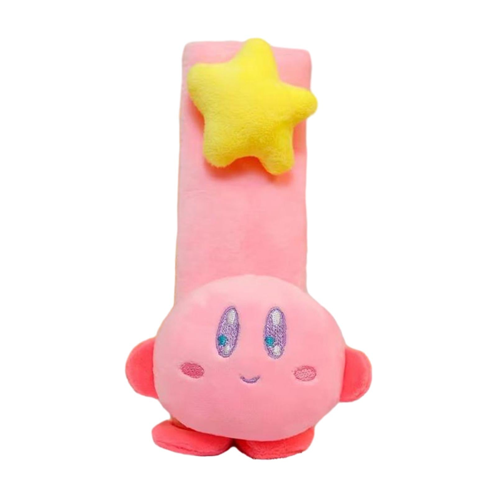 Seat Belt Cover Cushion Soft Auto Seat Belt Cover for Kirby Accessories Smile