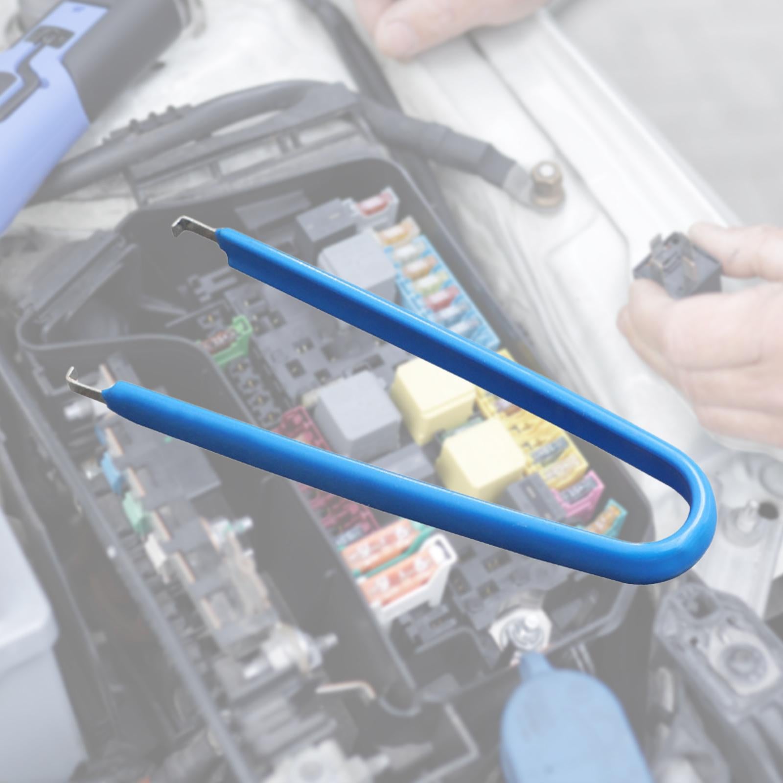 Fuse Puller Professional Insertion Removal Tool for Supplies Automotive Blue