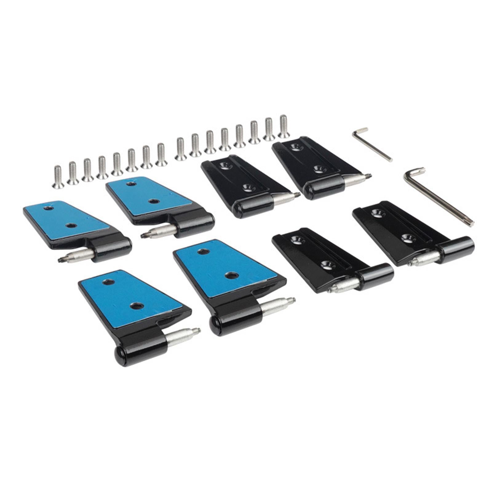 4 Door Hinge Assembly Kit 55395384 Car for Jeep Wrangler 2007 - 2018 JK