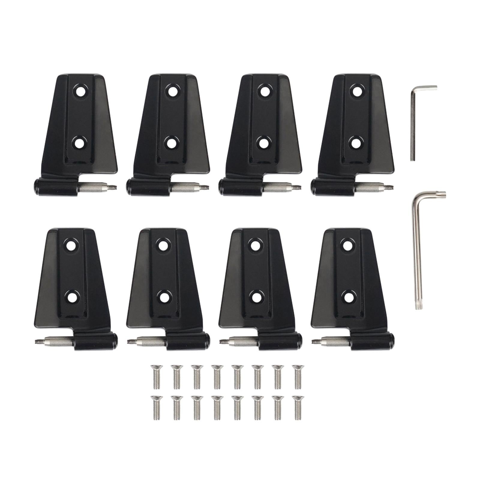 4 Door Hinge Assembly Kit 55395384 Car for Jeep Wrangler 2007 - 2018 JK