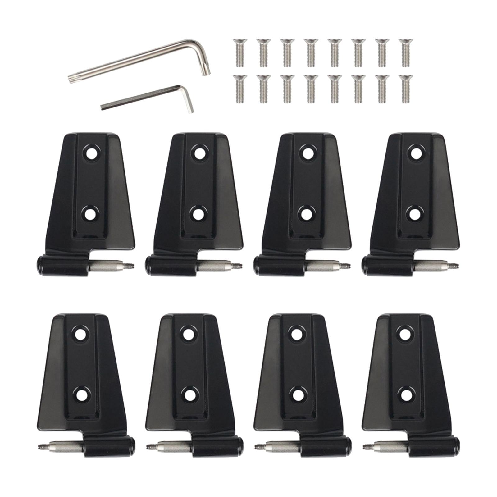 4 Door Hinge Assembly Kit 55395384 Car for Jeep Wrangler 2007 - 2018 JK