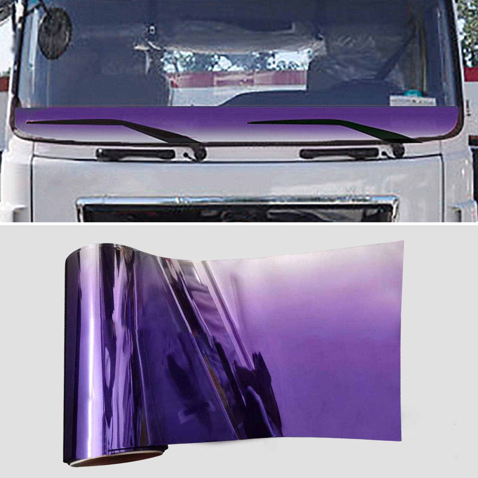 2xCar Window Sun Visor Strip Tint Film Car Window Tint Solar Protection Film