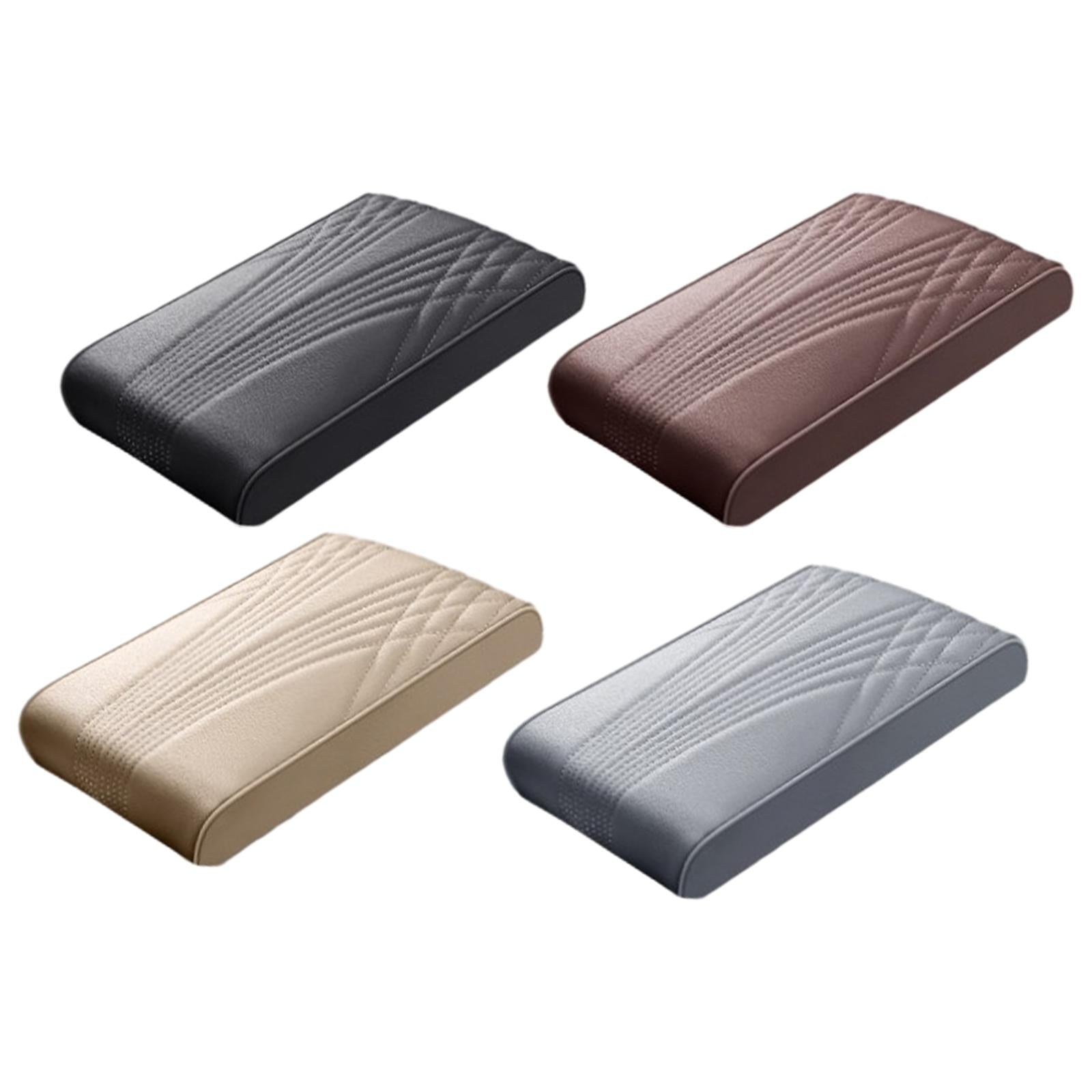 Car Center Console Cover Center Console Box Cushion Mat for Vehicle SUV Black