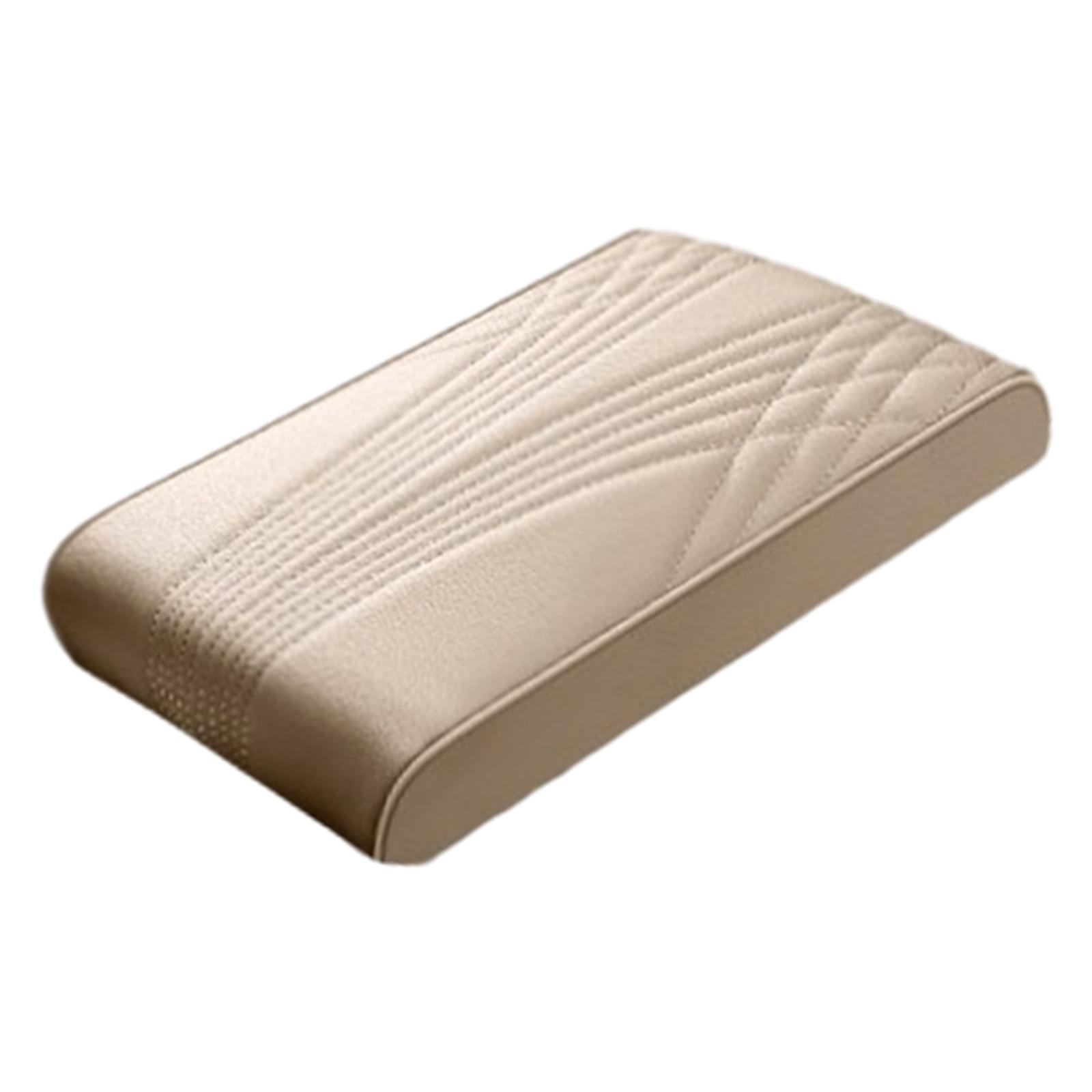 Car Center Console Cover Center Console Box Cushion Mat for Vehicle SUV Beige