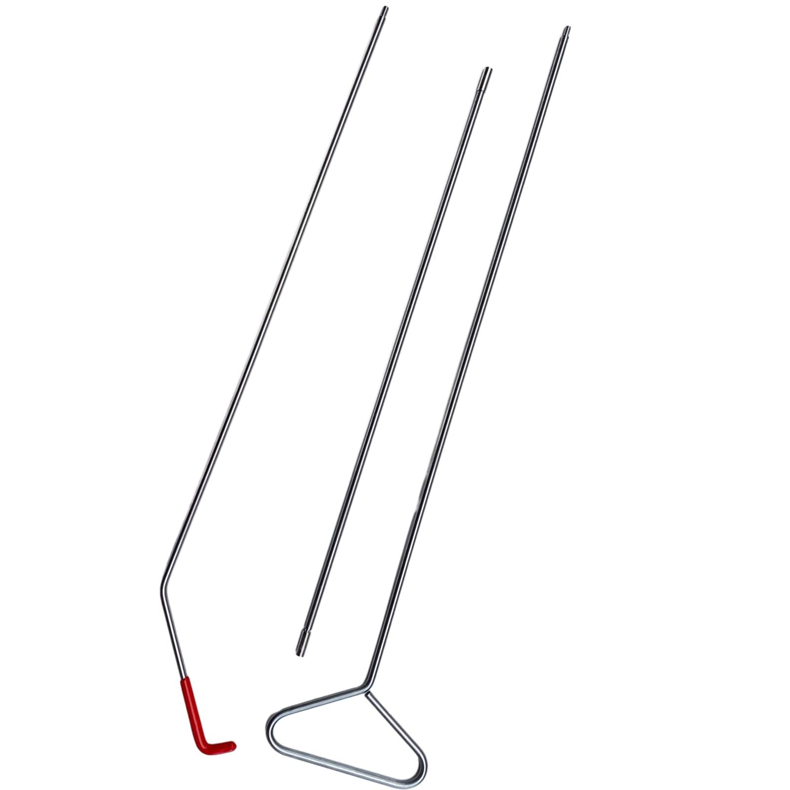 Car Access Long Reach Tool Set Interior Long Pins Puller Hook for Trucks A