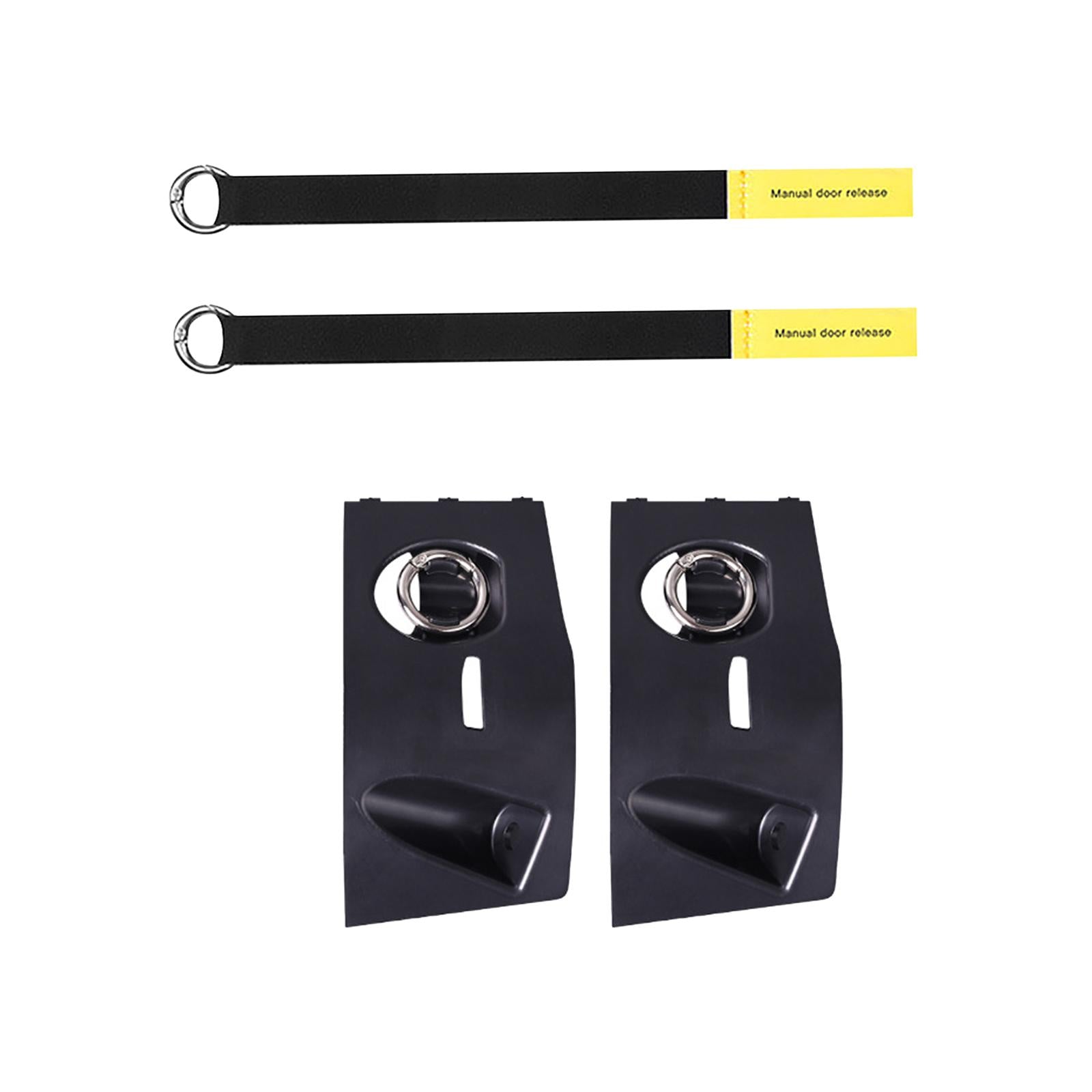 2x Rear Door Mechanical Switch Handle Easy to Install for Tesla Model Y