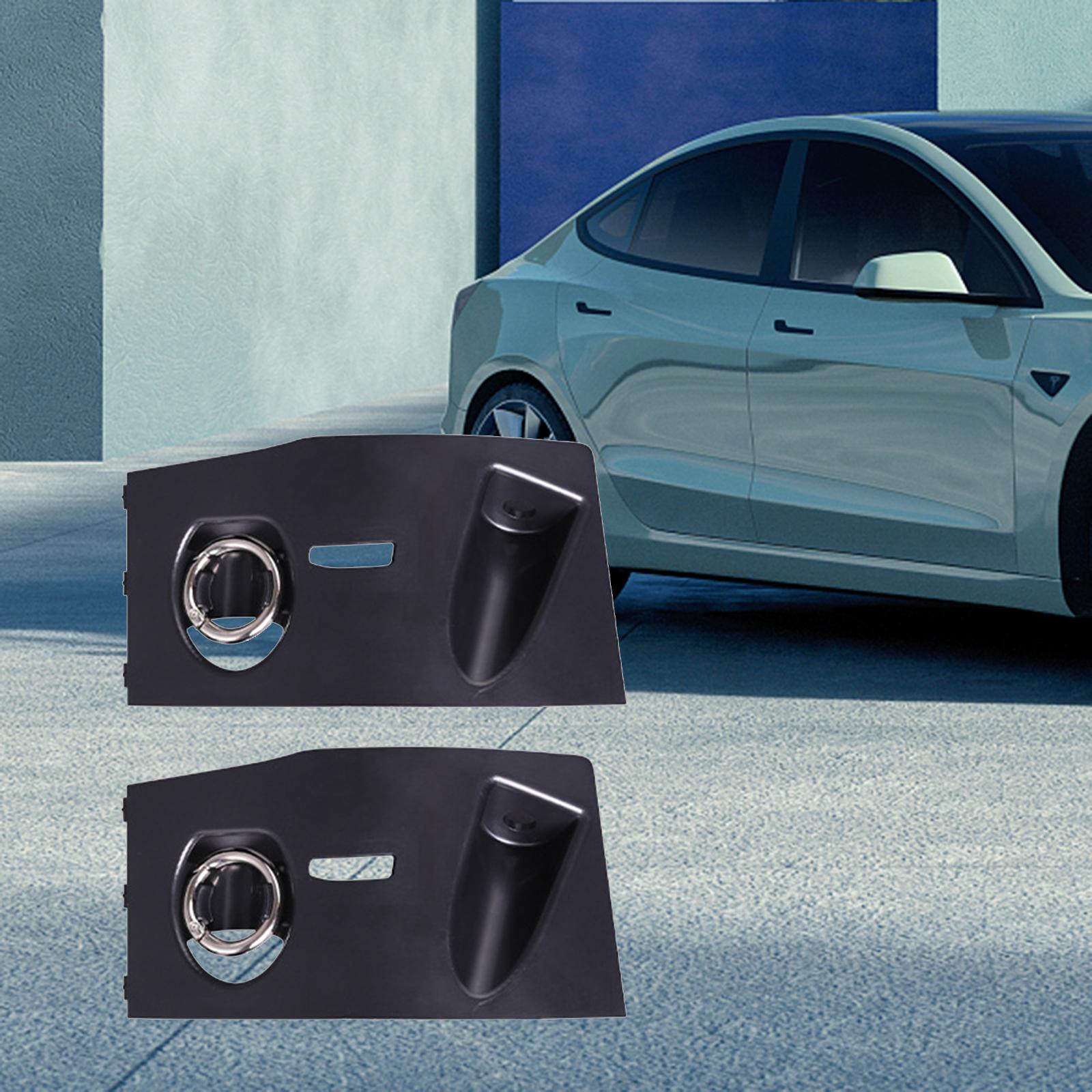 2Pcs Rear Door Emergency Handles Auto Parts Accessory for Tesla Model 3