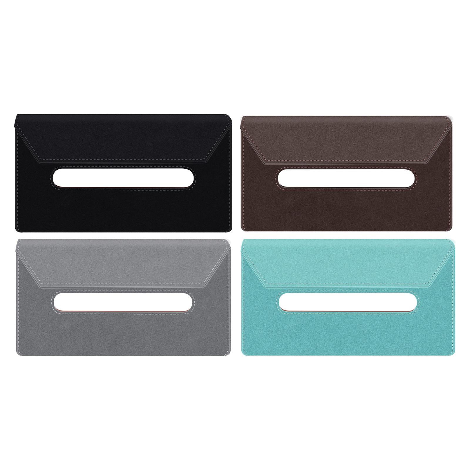 Sun Visor Napkin Holder Handy Car Visor Napkin Holder for Vehicle Truck Black