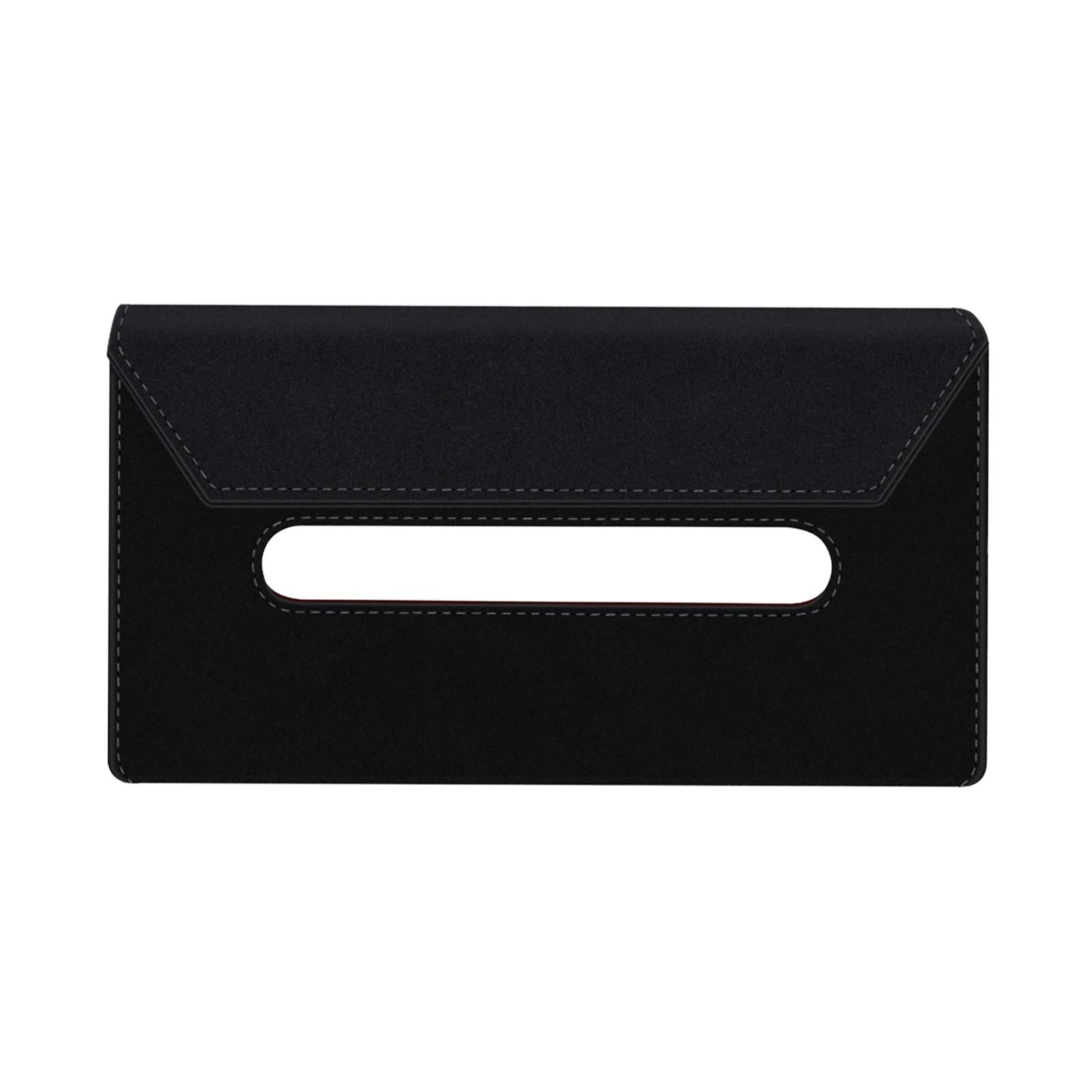Sun Visor Napkin Holder Handy Car Visor Napkin Holder for Vehicle Truck Black