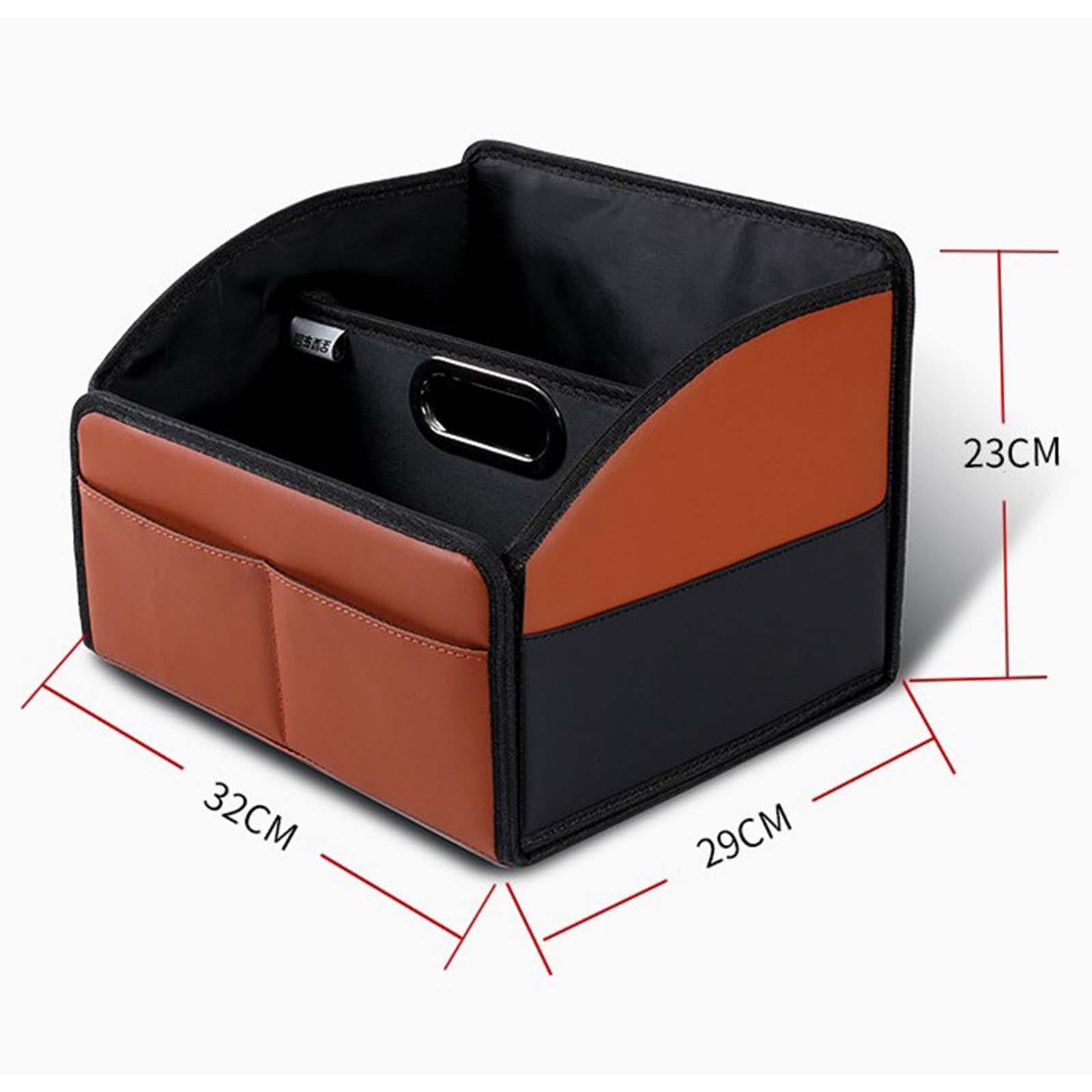 Car Storage Bag Box Collasible Trunk Organizer Single Handle Design Tool Bag