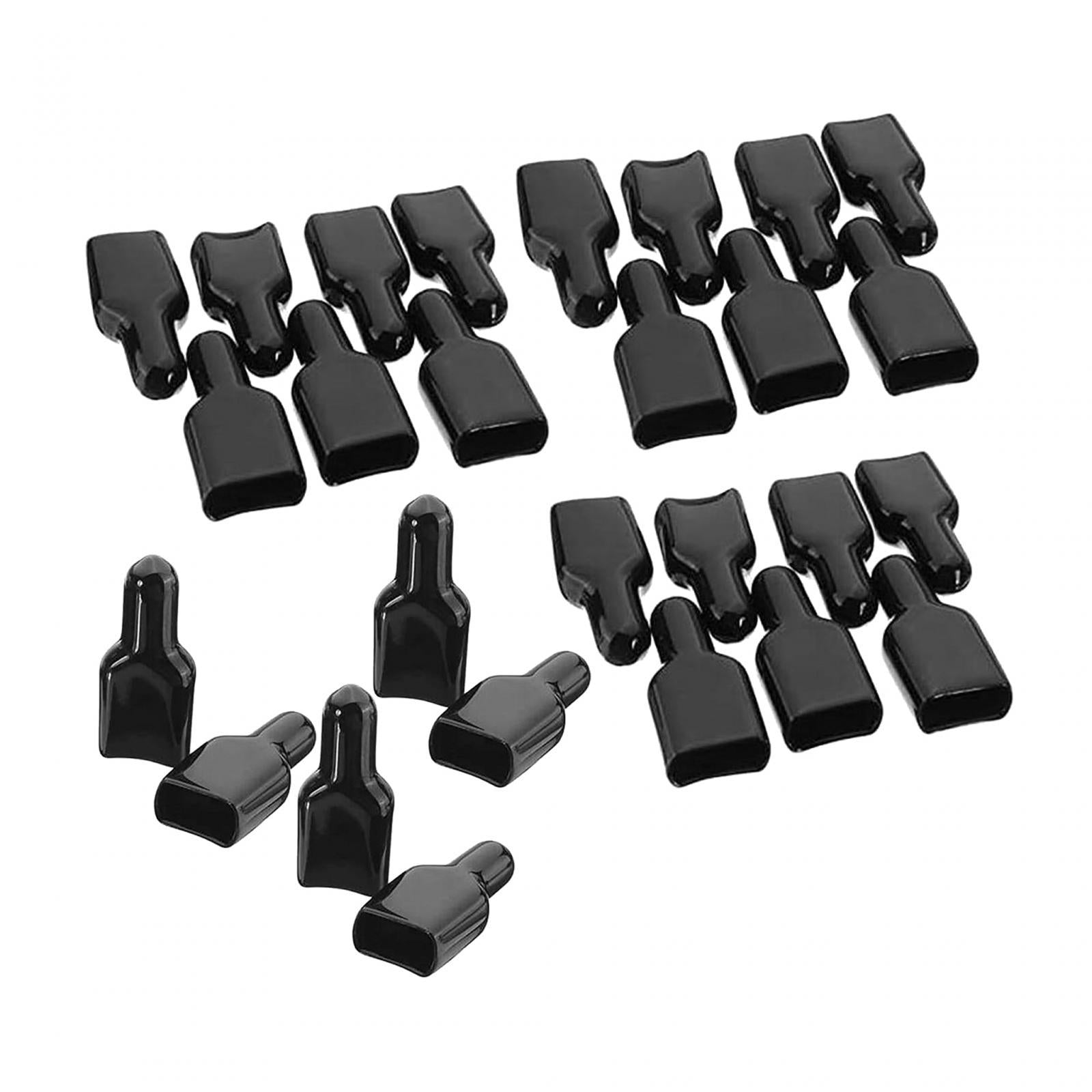 30 Pieces PVC Cover Flame Retardant Sleeve for Anderson Connector