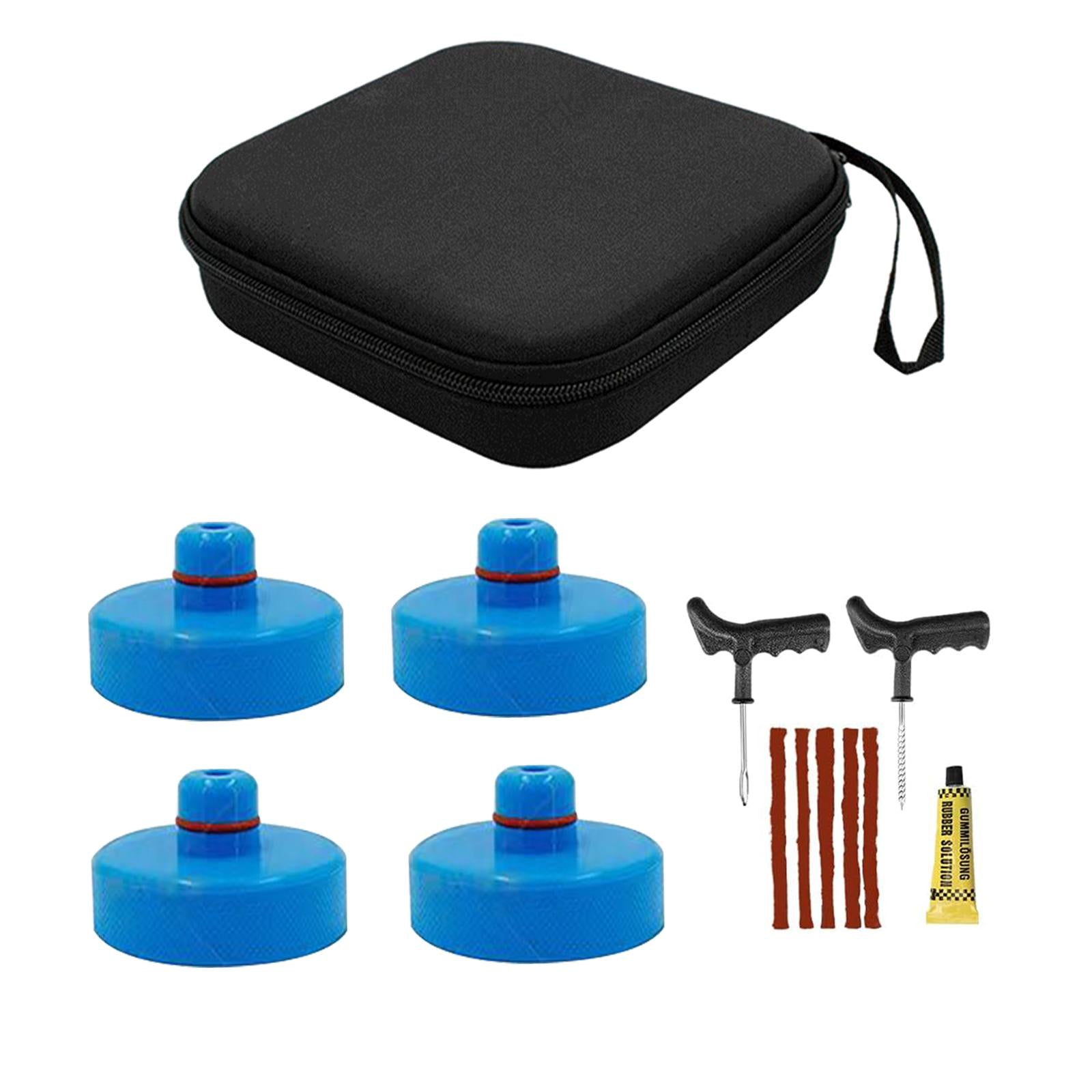 Lifting Jack Pad Car Jack Protective Jacket Pad for Tesla Model S Y 3 x Blue
