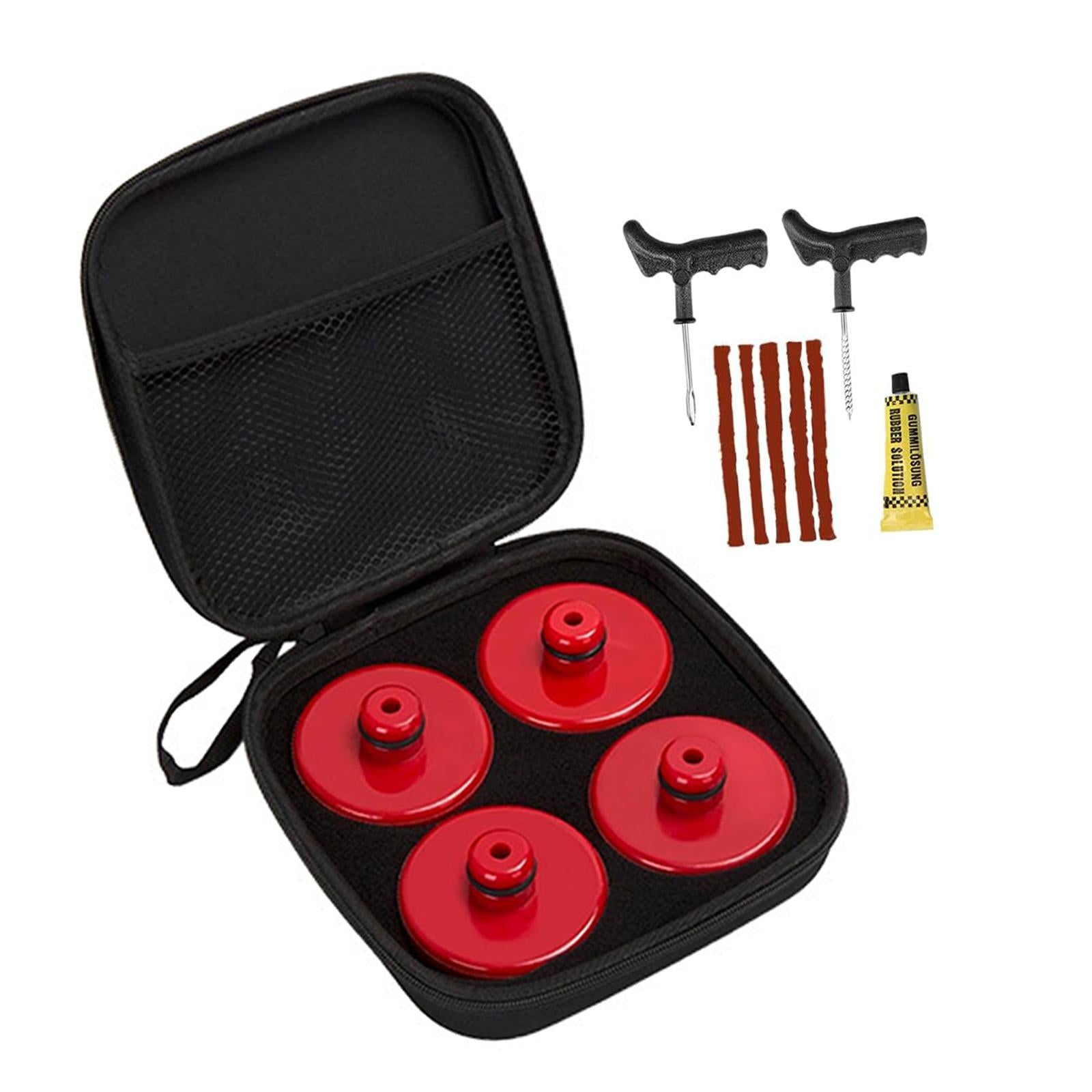 Lifting Jack Pad Car Jack Protective Jacket Pad for Tesla Model S Y 3 x Red