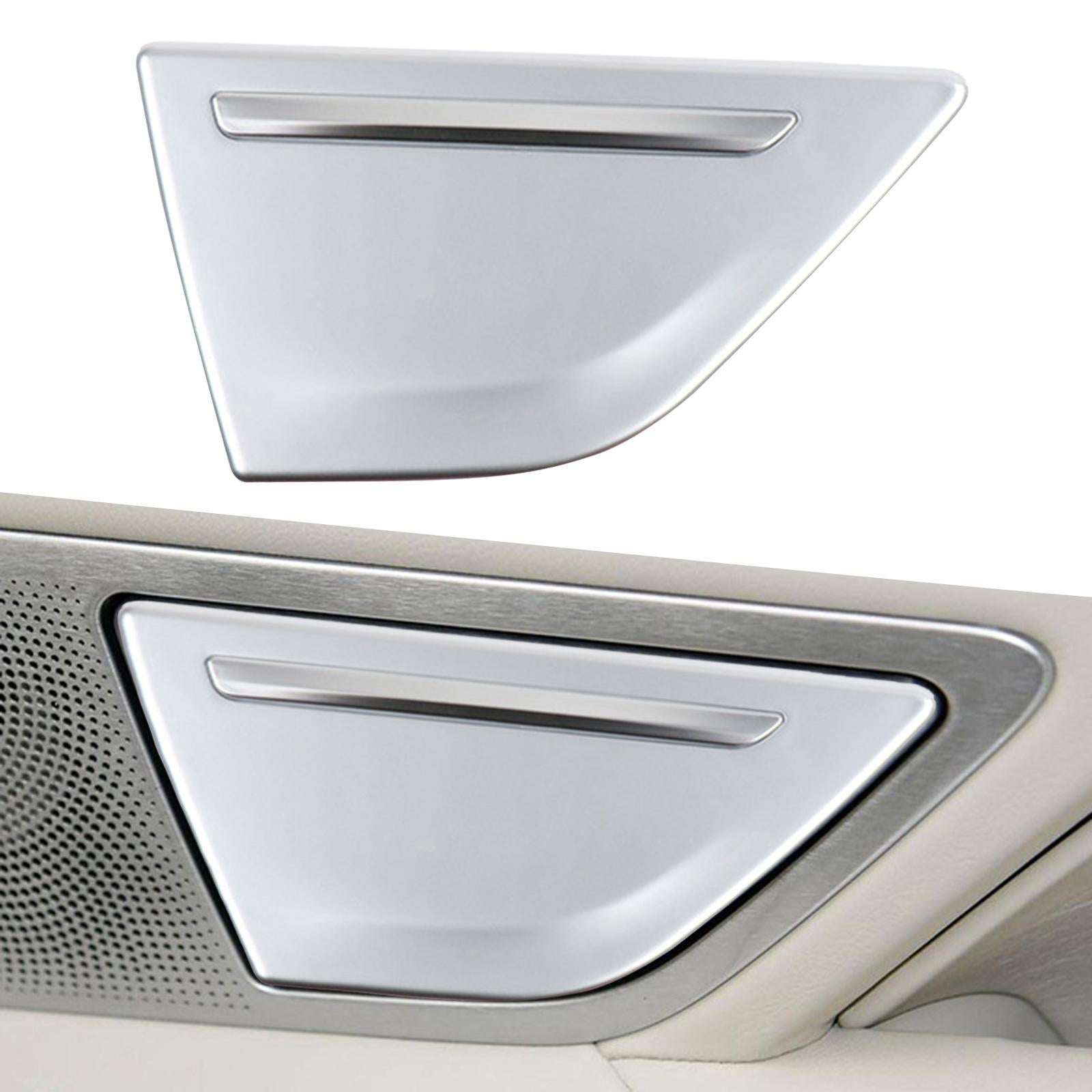 Ashtray Assembly Cover Decor Cover Accessories for BMW 730 7 Series Silver