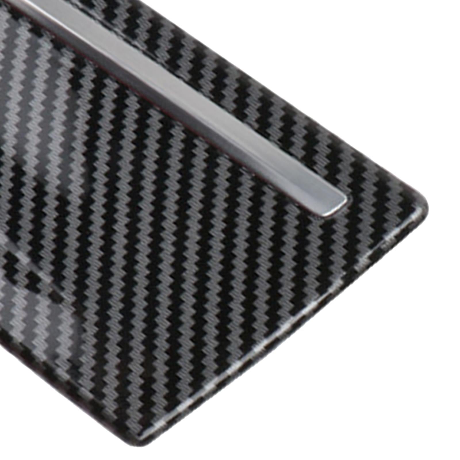 Ashtray Assembly Cover Plate Accessories for BMW Automotive Accessories carbon fiber pattern