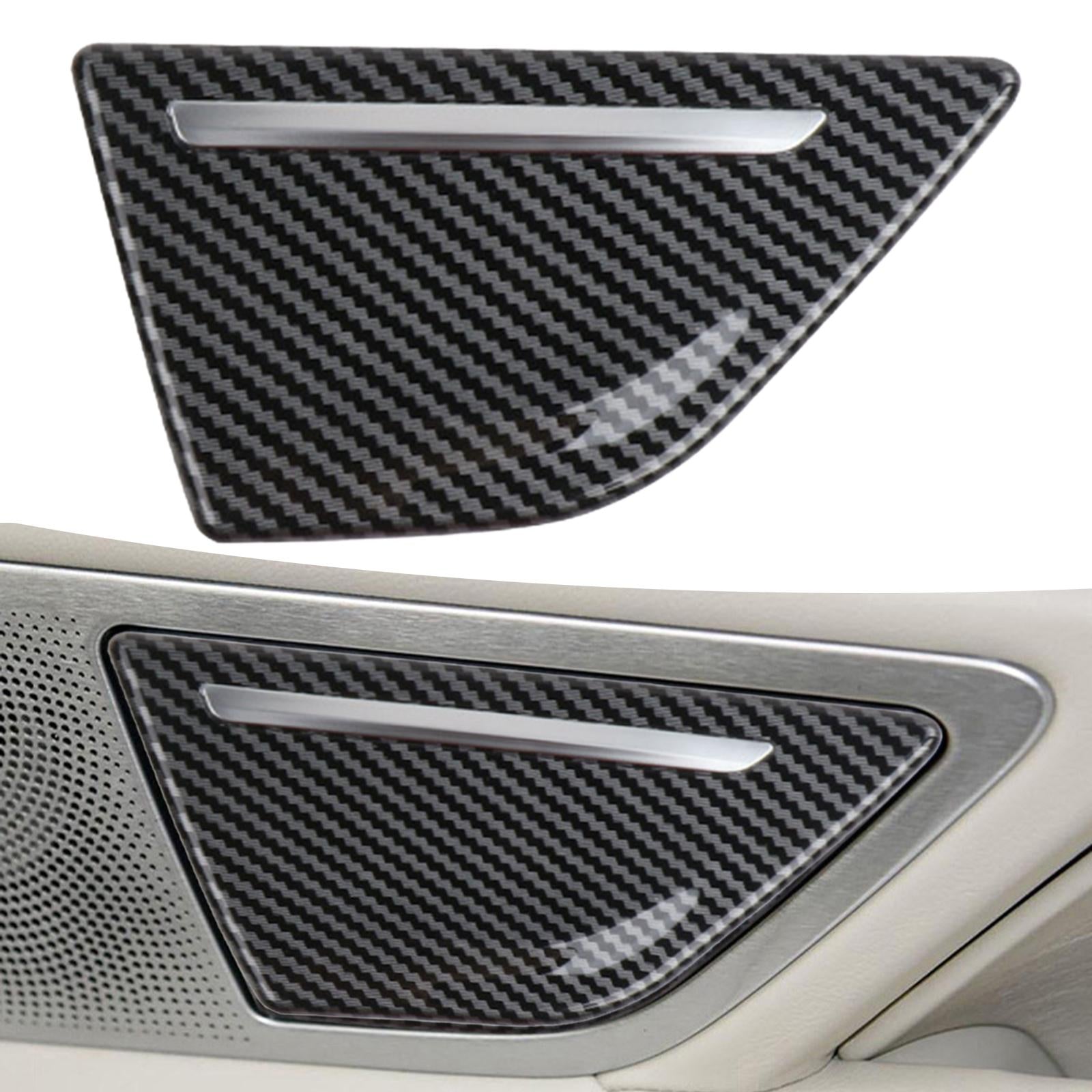 Ashtray Assembly Cover Decor Cover Accessories for BMW 730 7 Series carbon fiber pattern