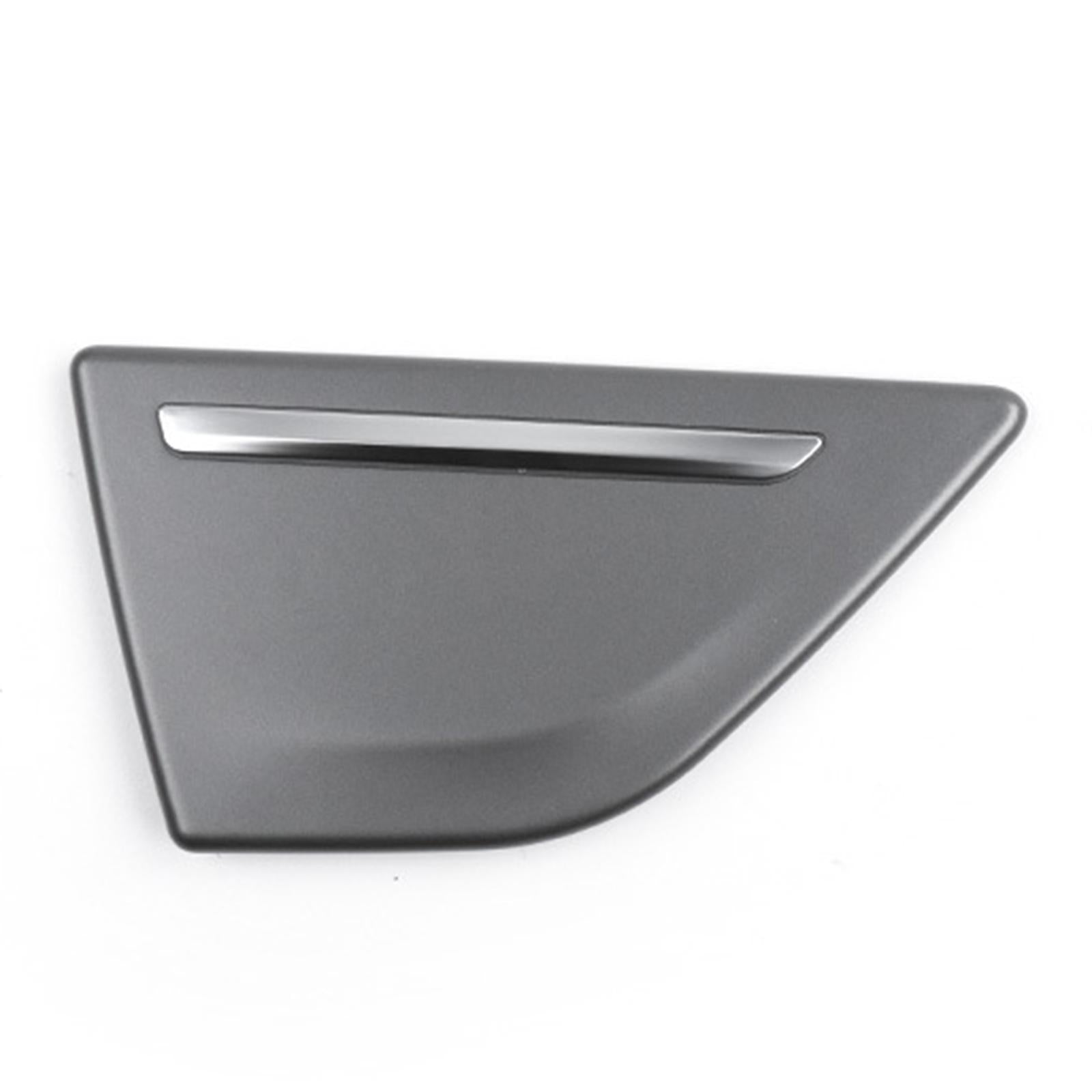 Ashtray Assembly Cover Decor Cover Accessories for BMW 730 7 Series Metal Gray