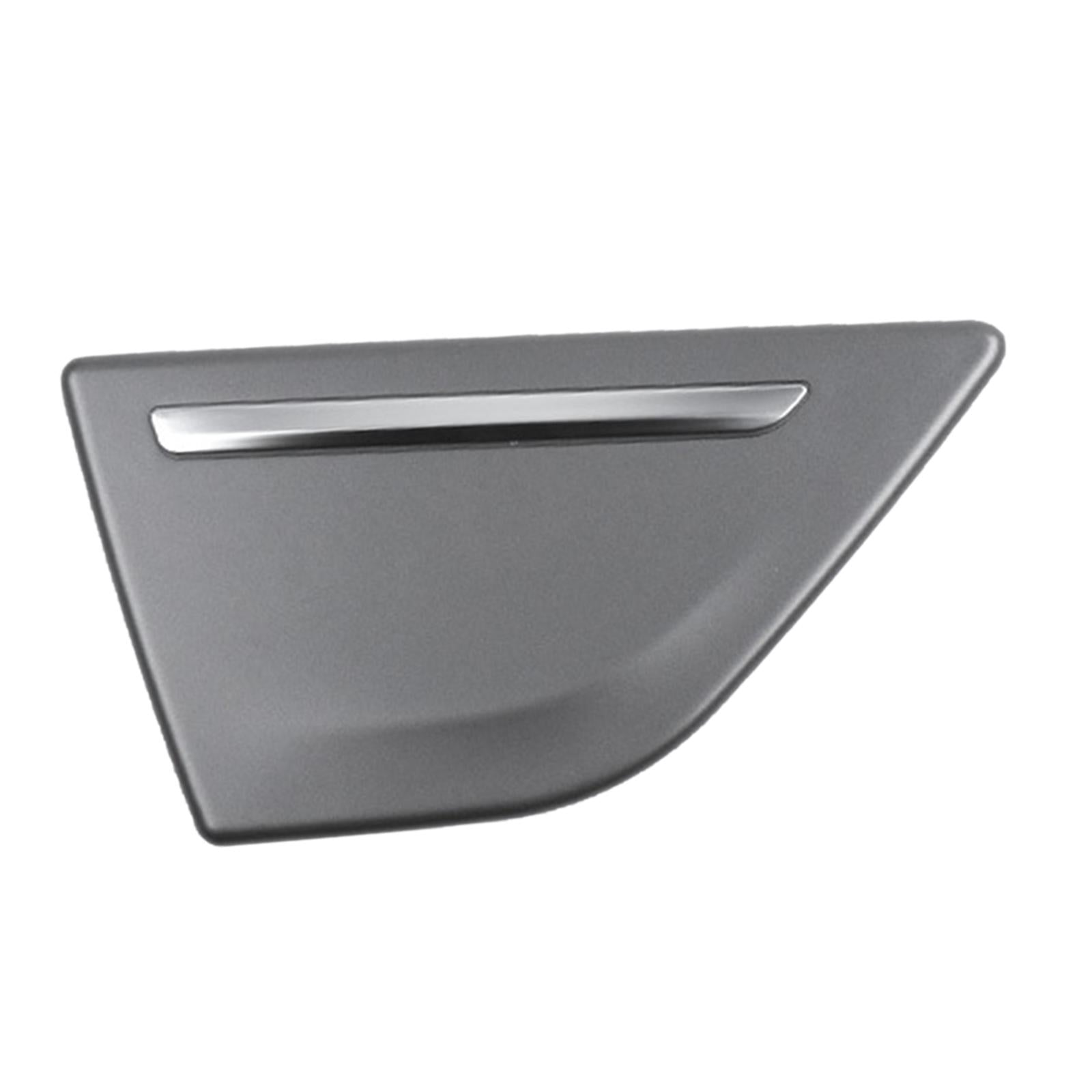 Ashtray Assembly Cover Decor Cover Accessories for BMW 730 7 Series Metal Gray