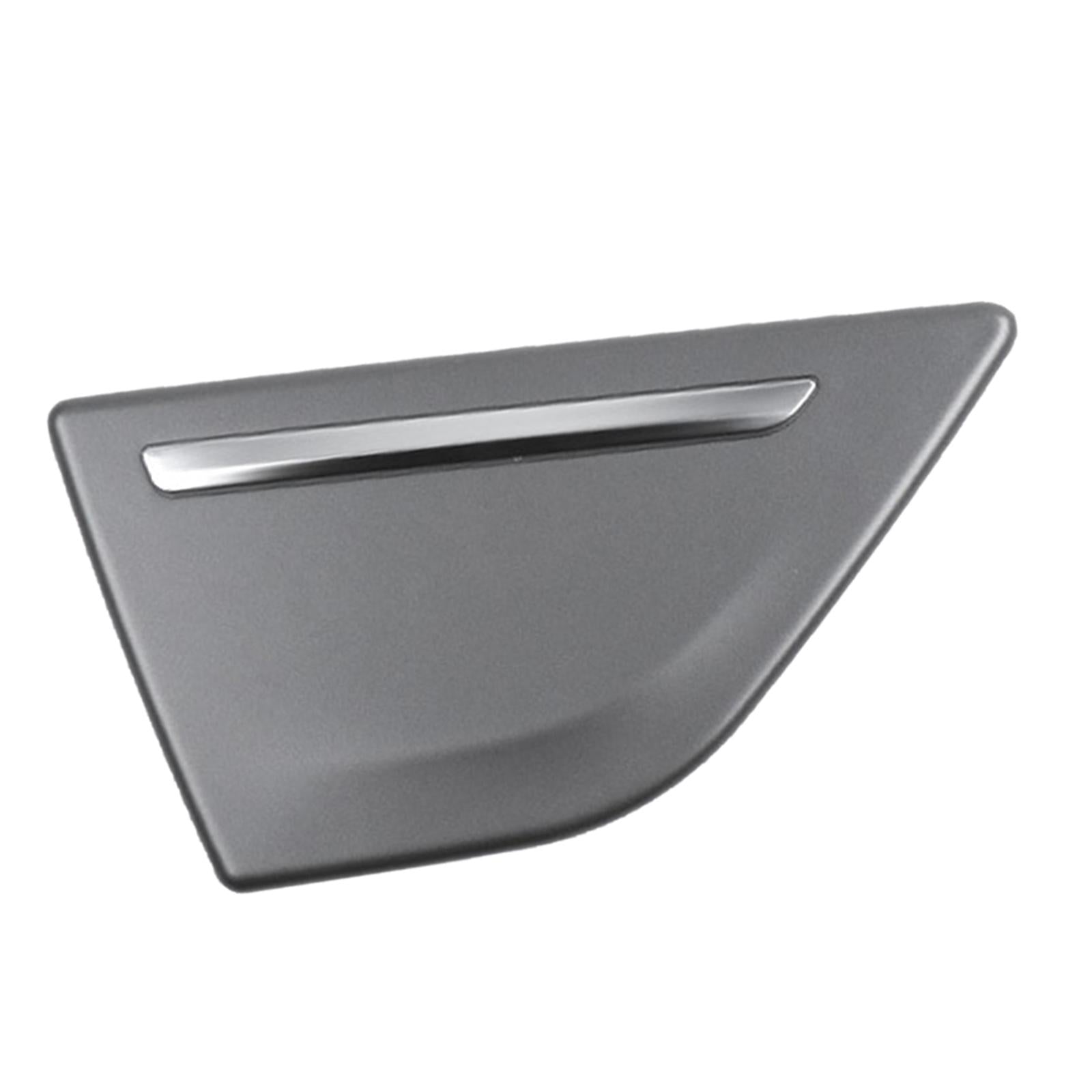 Ashtray Assembly Cover Decor Cover Accessories for BMW 730 7 Series Metal Gray