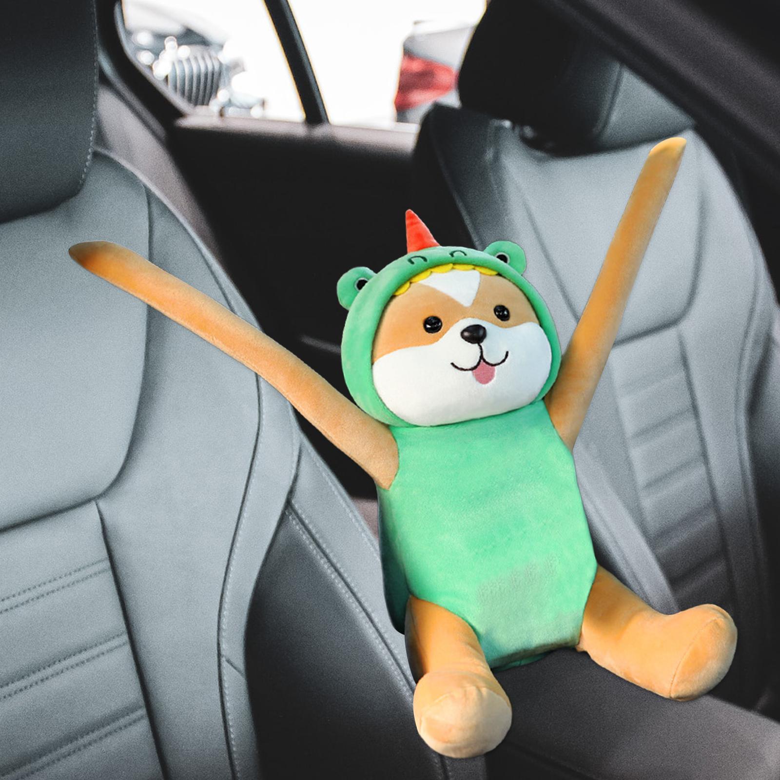 Cute Car Tissue Holder Creative Tissue Box for Automotive Bathroom Home Style C