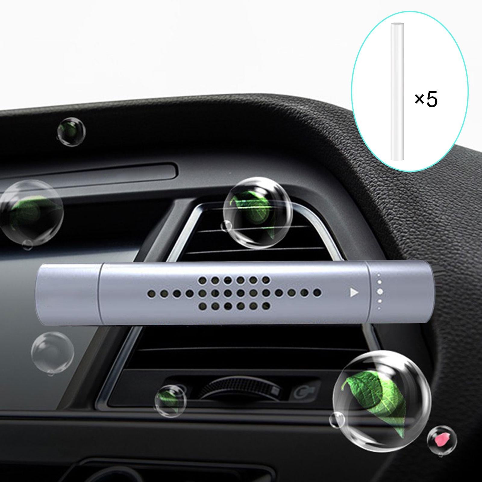 Car Air Fresheners Vent Clip Easy to Install Creative Auto Clip Silver
