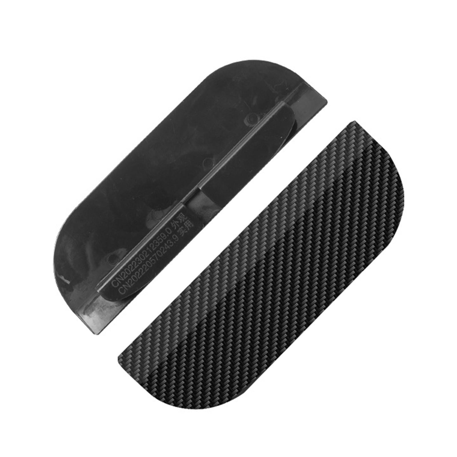 2xCar Rear View Mirror Rain Visor Universal for Truck Automotive Most Car