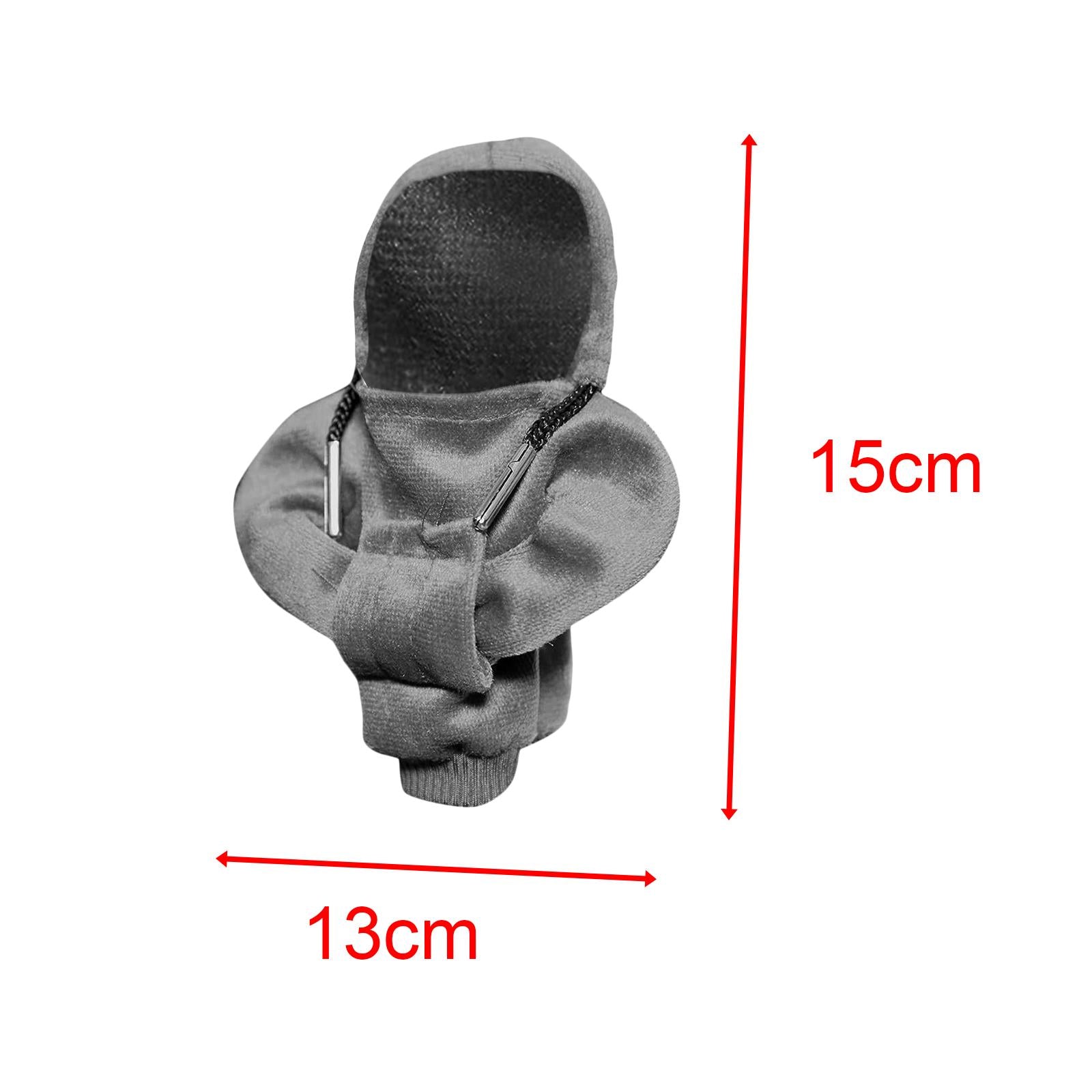 Automotive Gear Shifter Knob Cover Funny Hoodie Sweatshirt Shifter Protector