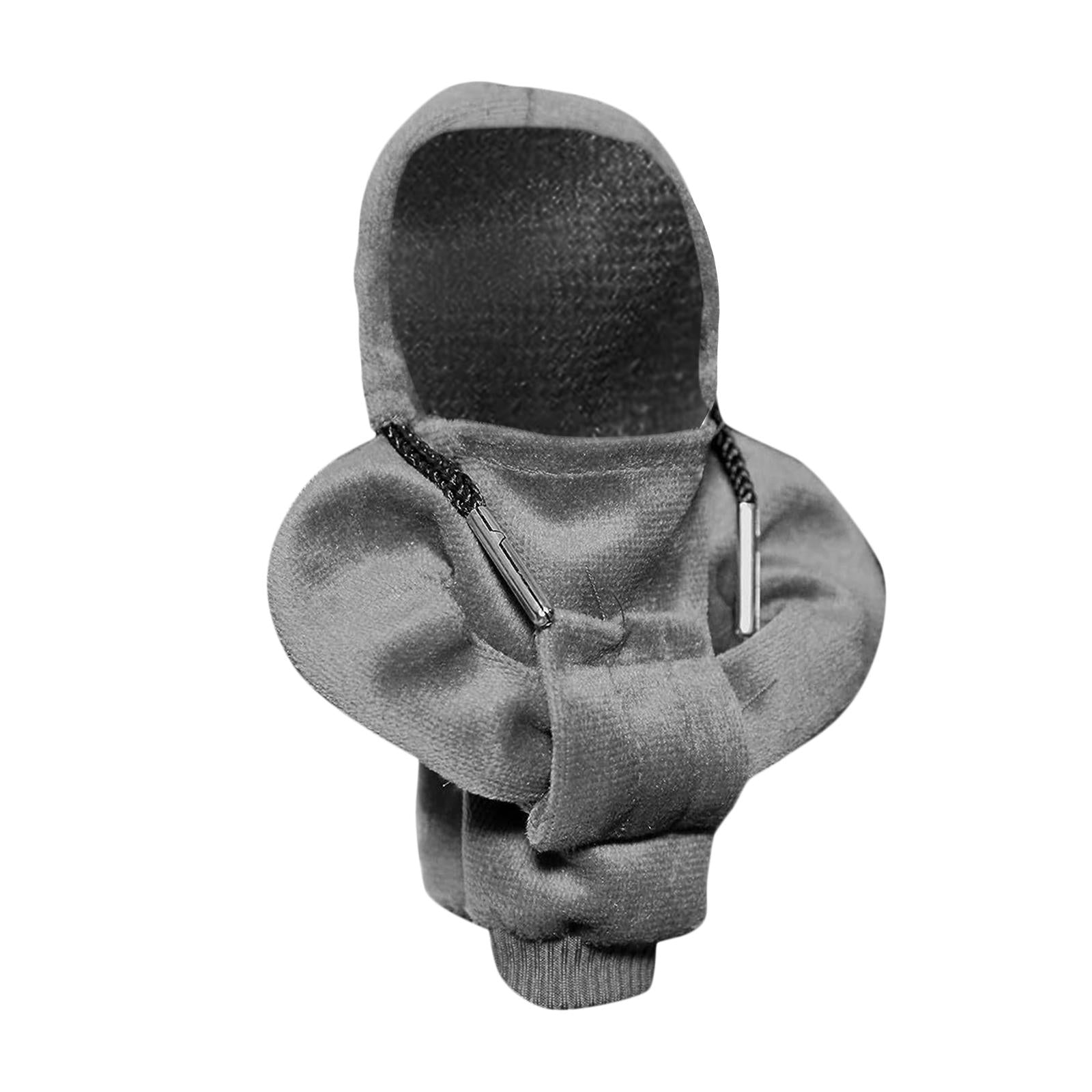 Automotive Gear Shifter Knob Cover Funny Hoodie Sweatshirt Shifter Protector
