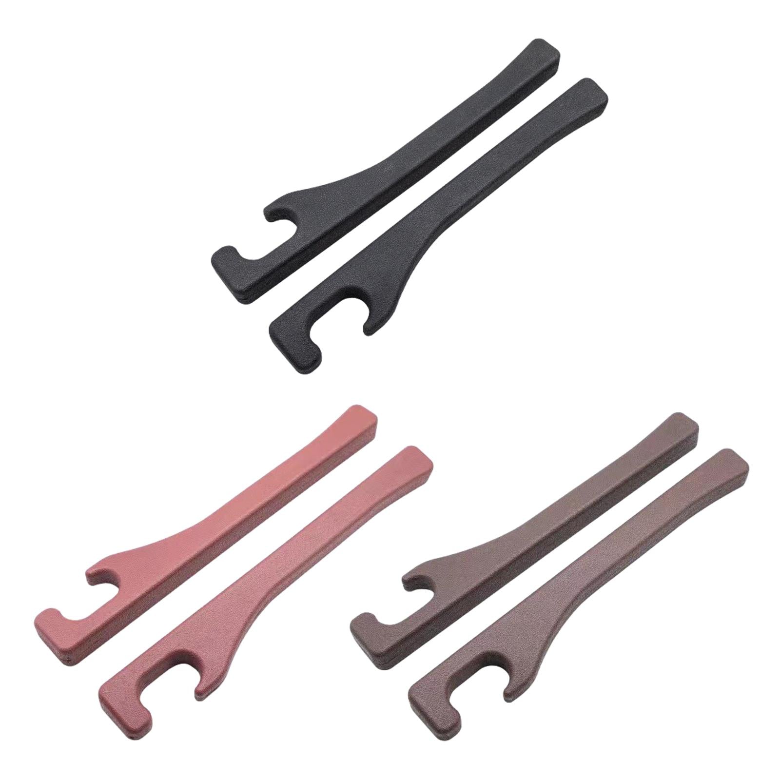 2 Pieces Car Seat Gap Filler Easy Installation for Cars Automobiles SUV Black