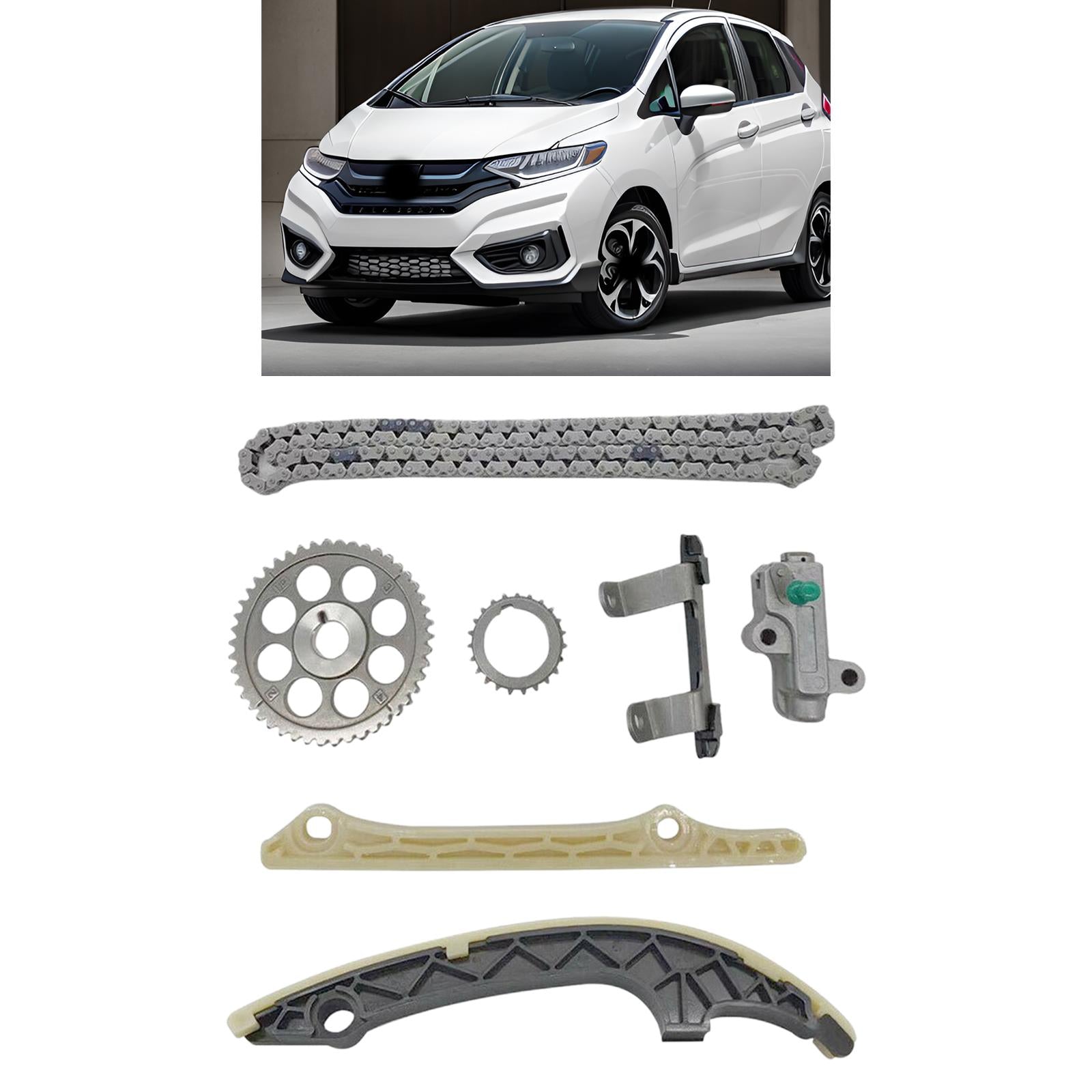 7x Timing Chain Kit Accessories 14510-5R1-003 for Honda RU1 GM6 Fit GK5