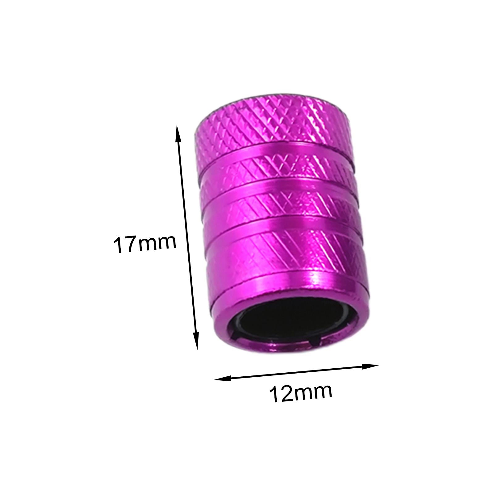4x Tire Valve Stem Caps Spare Parts Replaces Accessories for Automobile