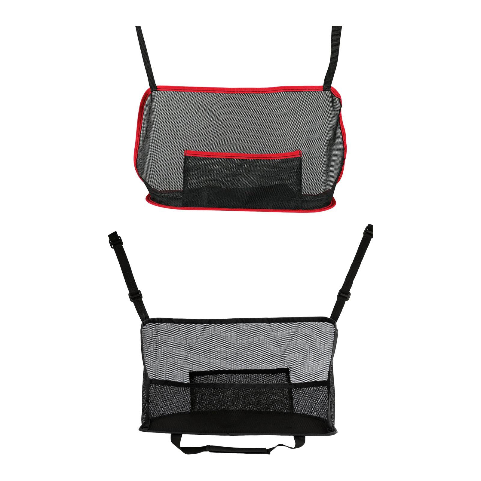Car Purse Handbag Holder Between Seats Seat Back Organizer for Document Red