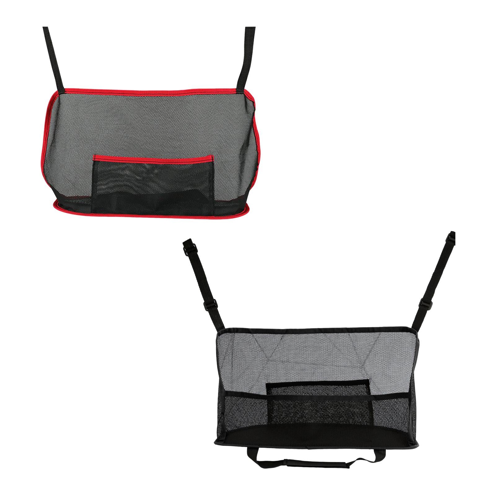 Car Purse Handbag Holder Between Seats Seat Back Organizer for Document Red