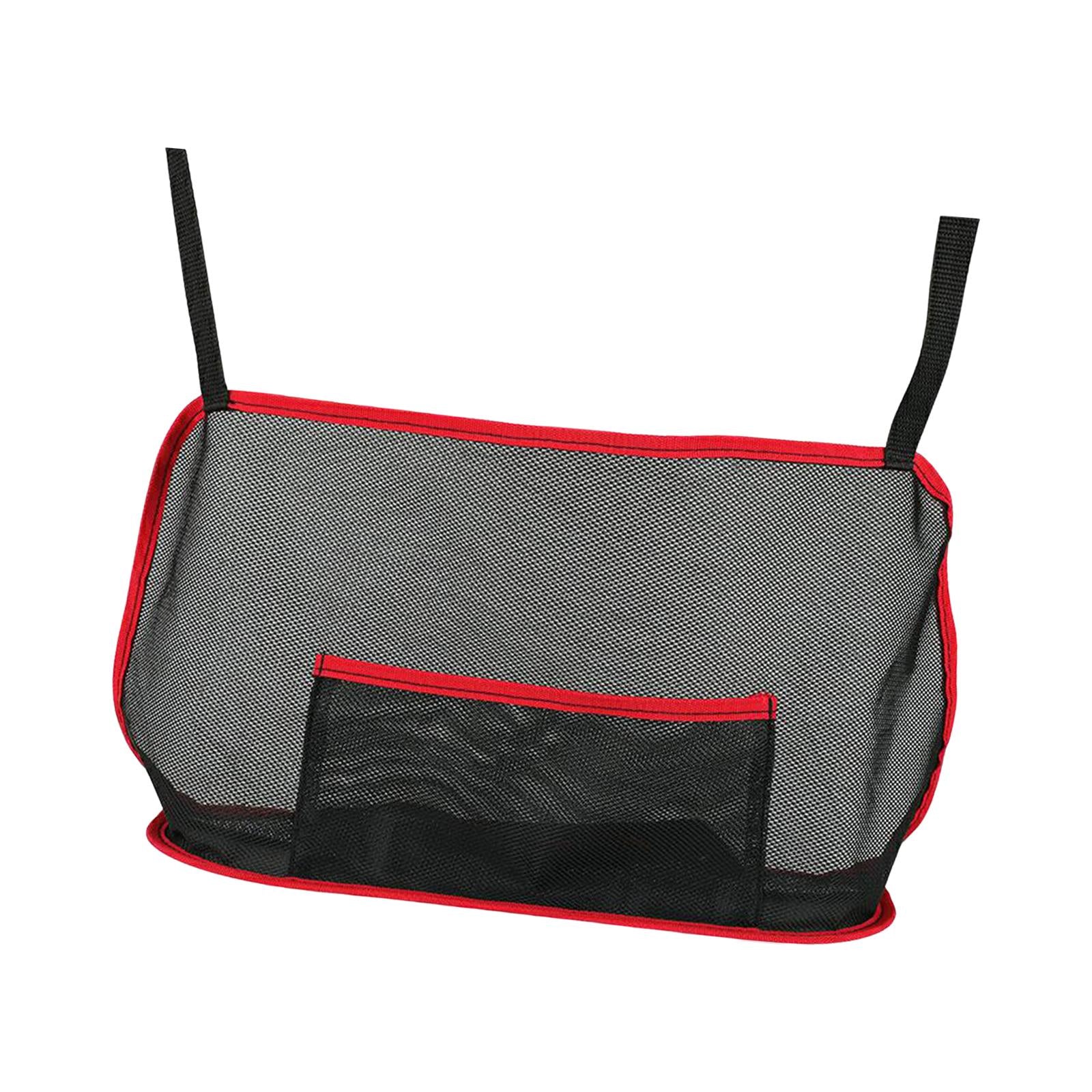 Car Purse Handbag Holder Between Seats Seat Back Organizer for Document Red