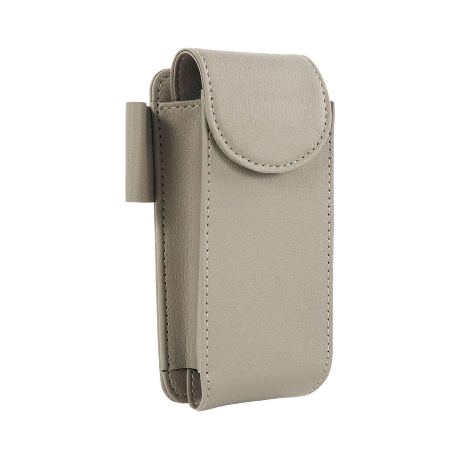 Sunglasses Holders for Car Sun Visor Universal for Automobile Truck SUV Grey