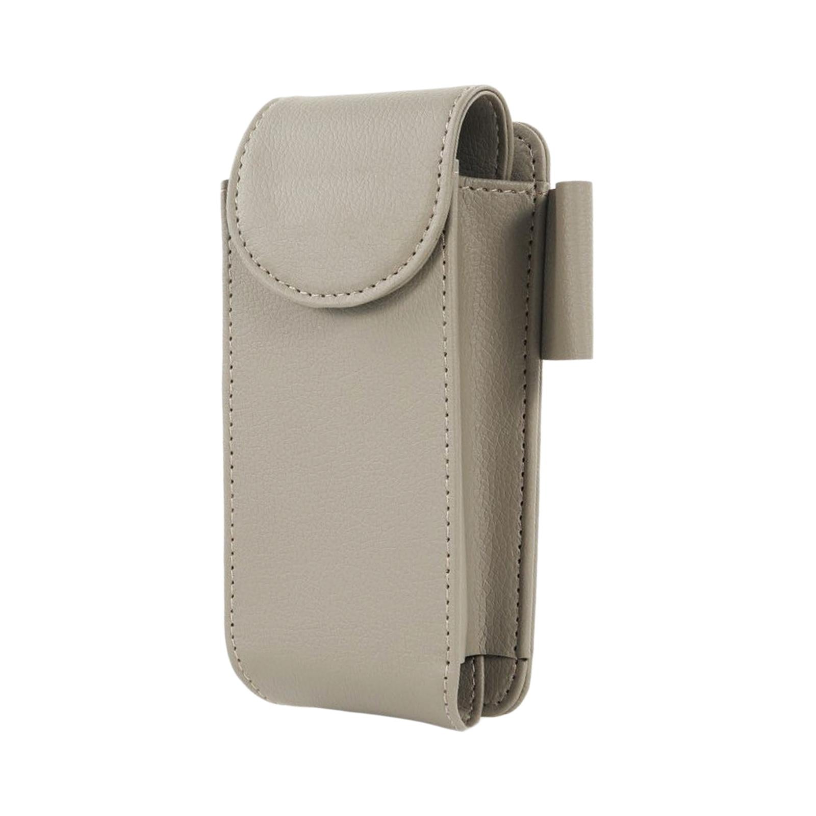 Sunglasses Holders for Car Sun Visor Universal for Automobile Truck SUV Grey