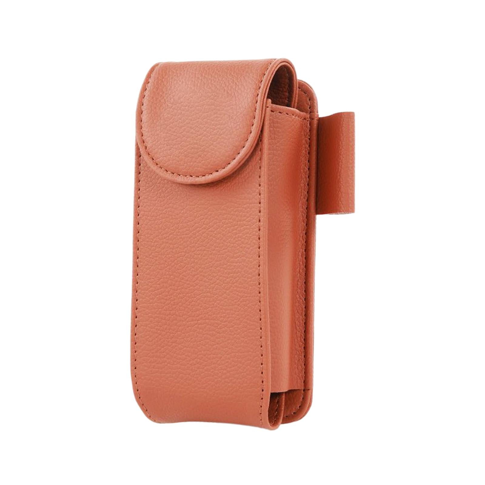 Sunglasses Holders for Car Sun Visor Universal for Automobile Truck SUV Brown
