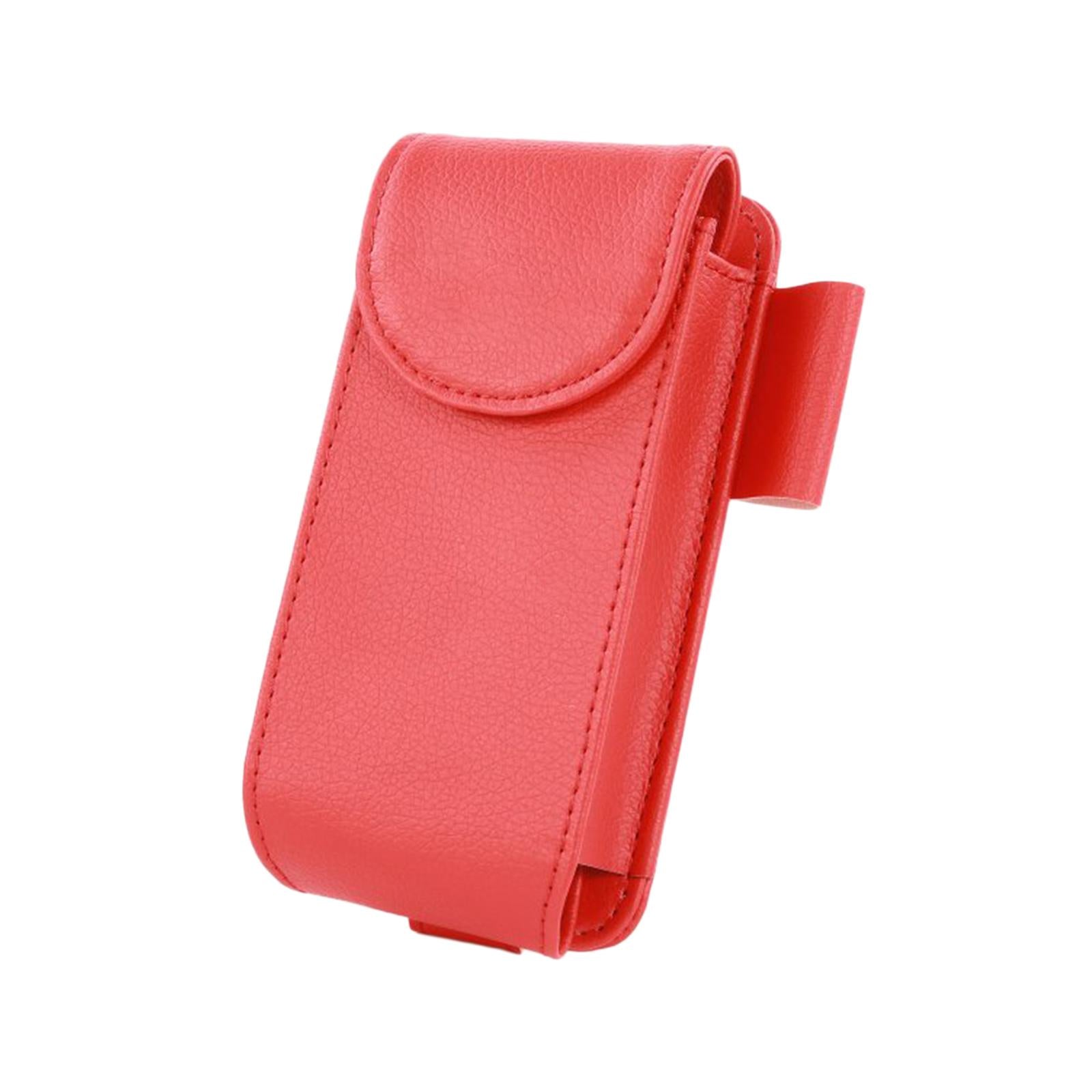 Sunglasses Holders for Car Sun Visor Universal for Automobile Truck SUV Red