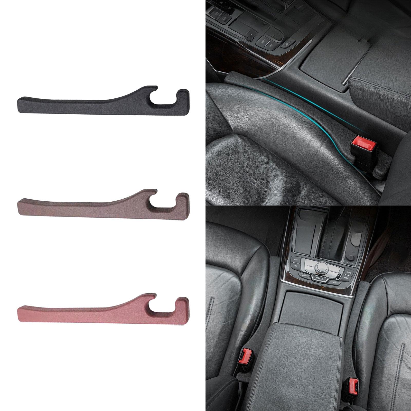 Car Seat Gap Filler Keep Phones Keys Wallet from Falling Interior Essentials black